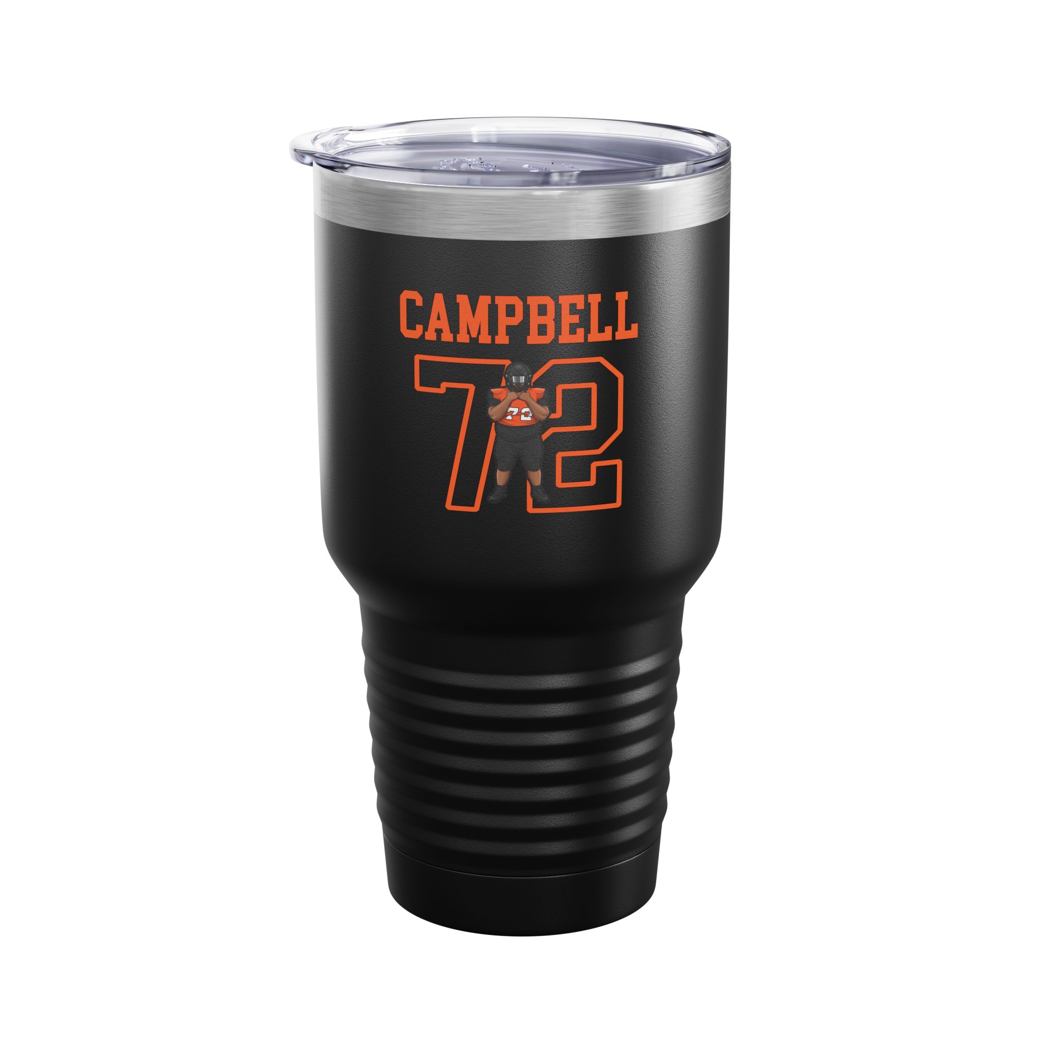 30oz Tumbler — character_shirsey in Black