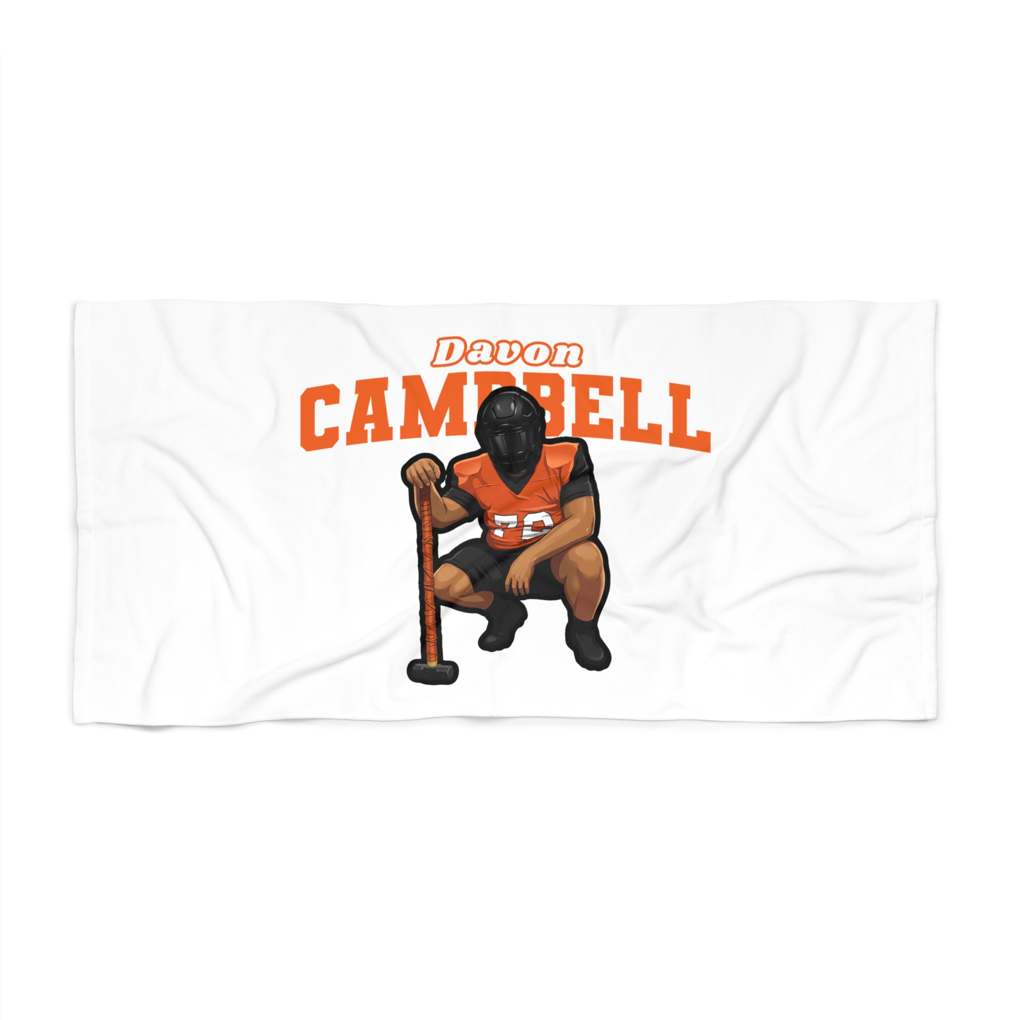 Beach Towel — character_name_arch in Classic