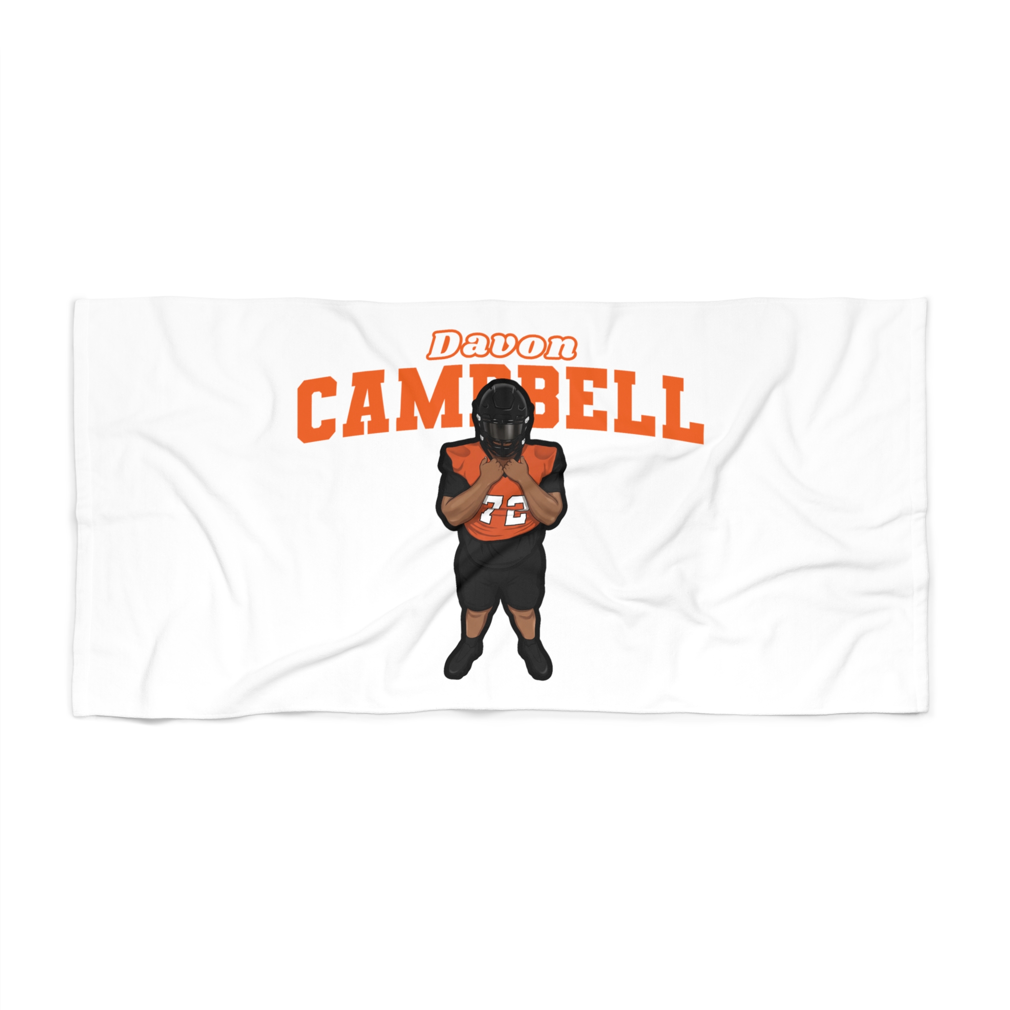 Beach Towel — character_name_arch in Classic