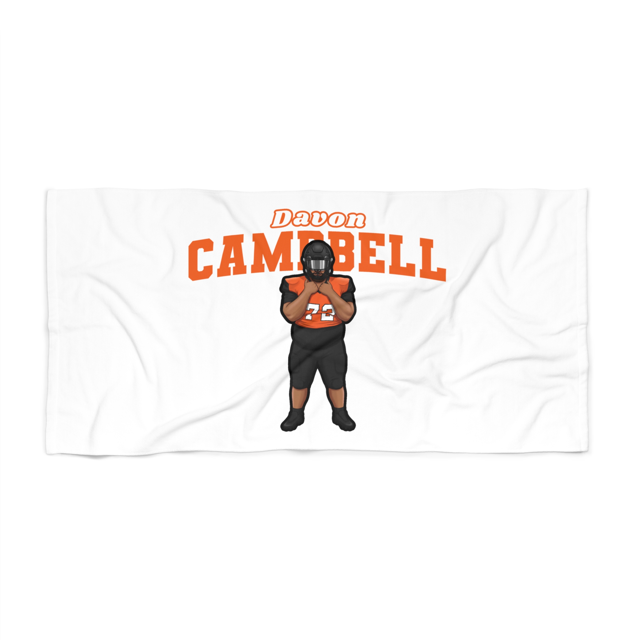 Beach Towel — character_name_arch in Classic