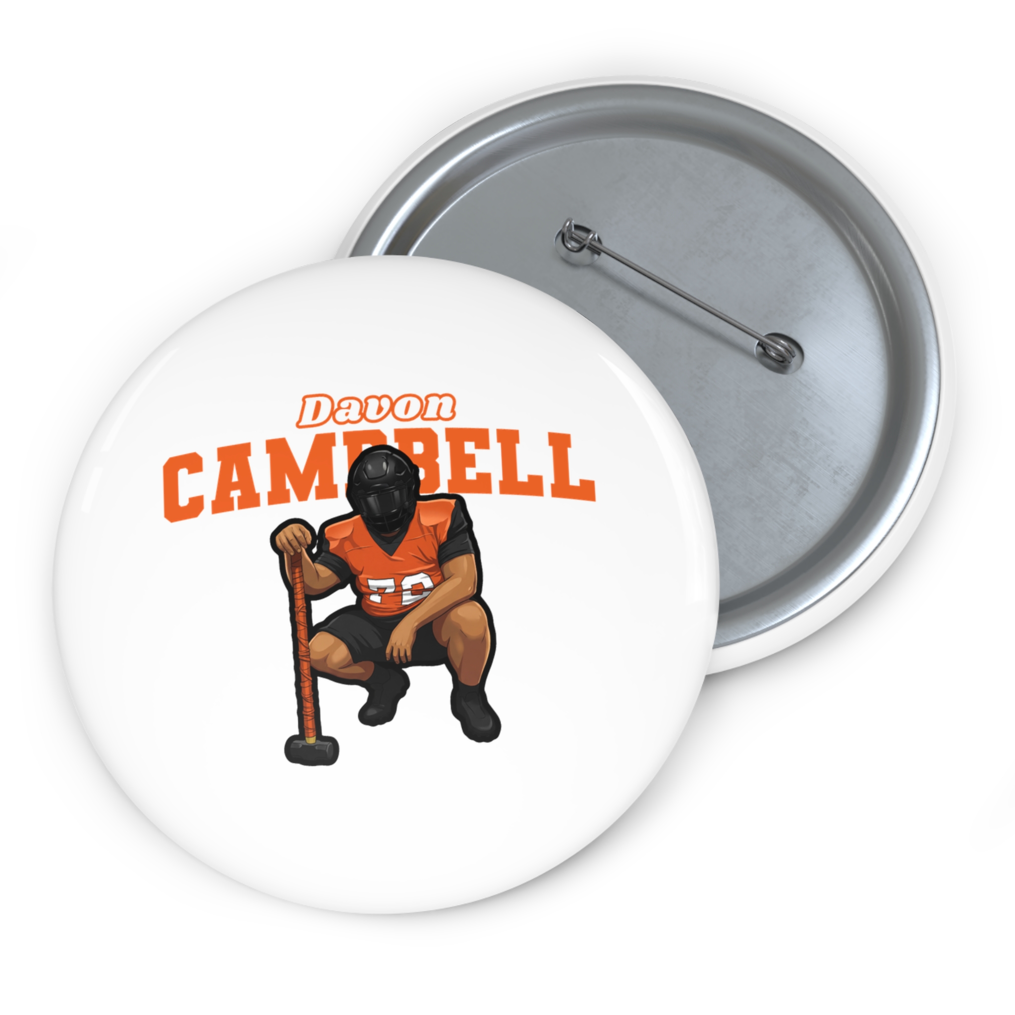 Game Day Pin — character_name_arch in Classic