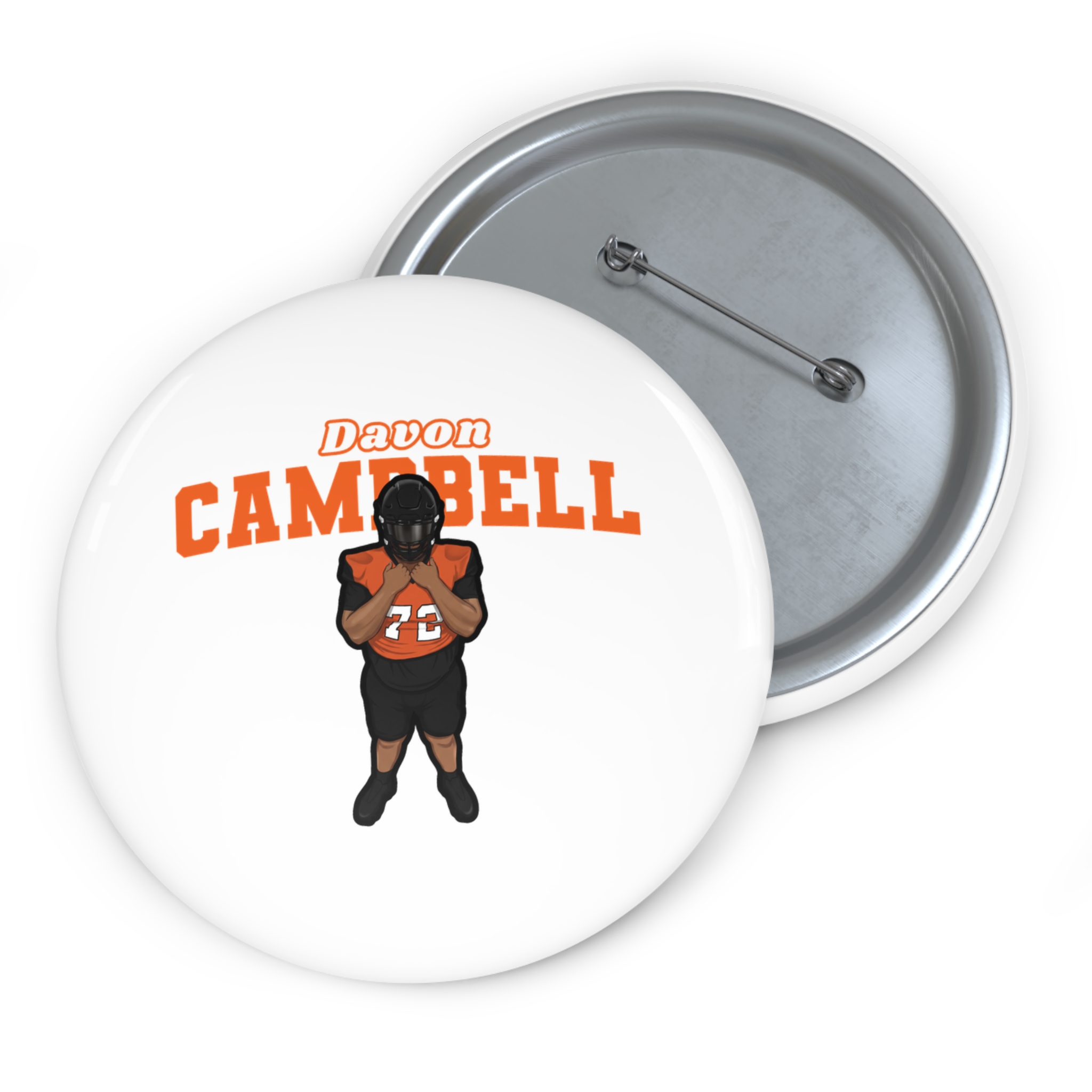 Game Day Pin — character_name_arch in Classic