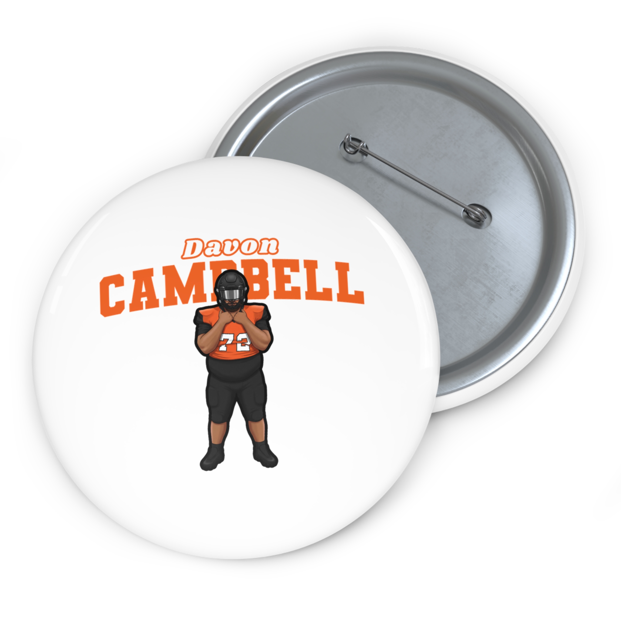 Game Day Pin — character_name_arch in Classic