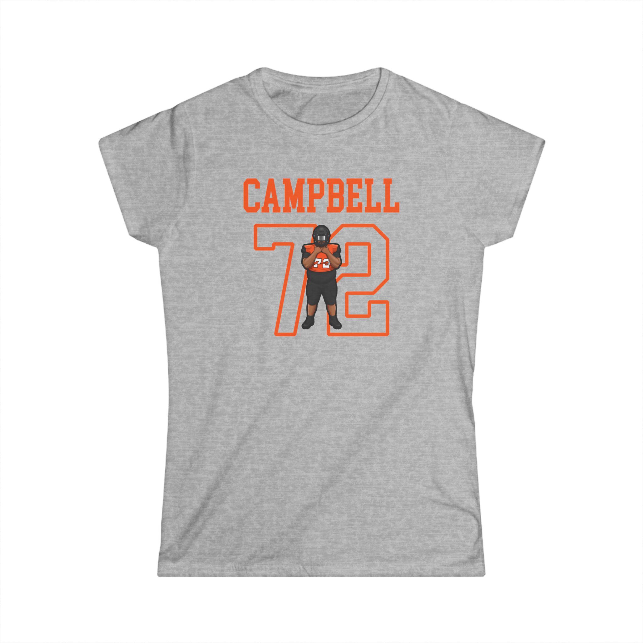 Women's Softstyle Tee — character_shirsey in Grey