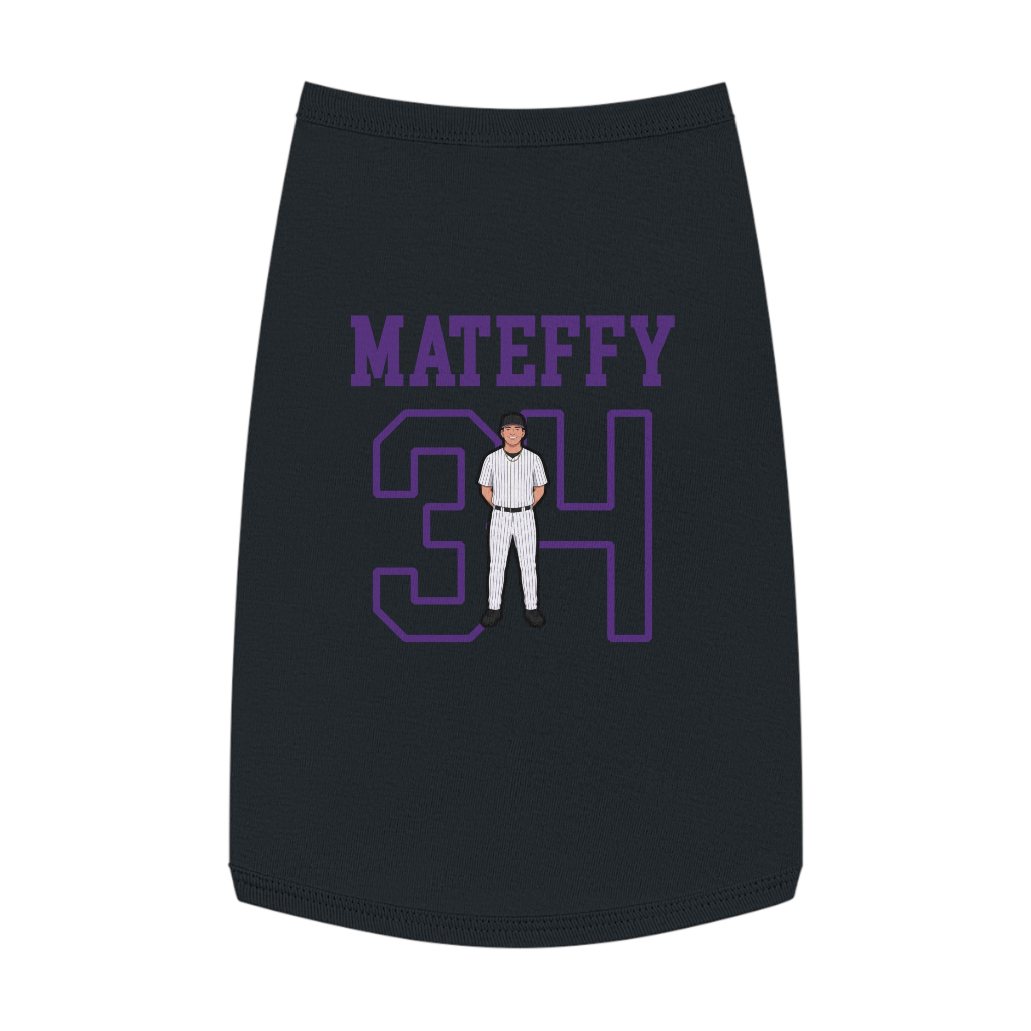 Pet Tank Top — character_shirsey in Black