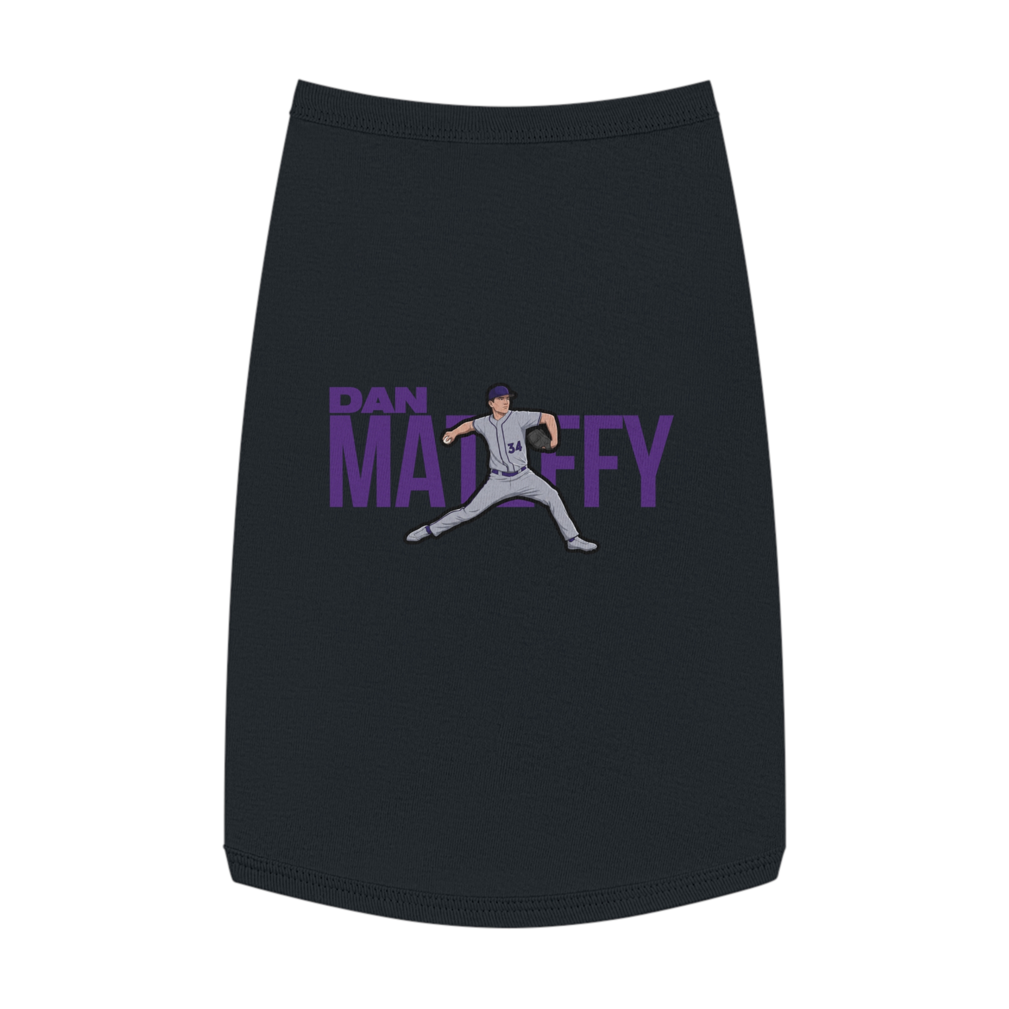 Pet Tank Top — character_player_name in White