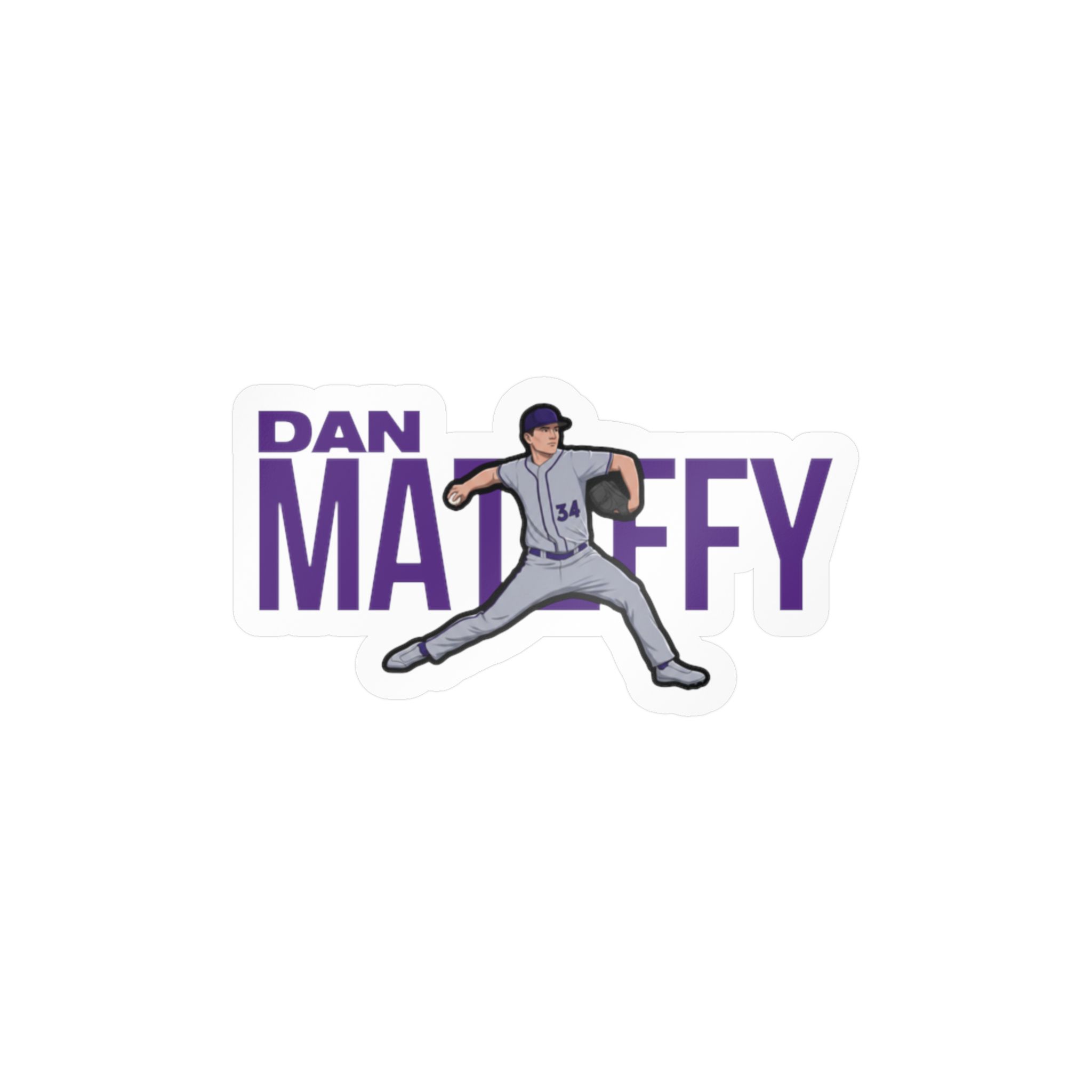 Vinyl Sticker — character_player_name in Classic