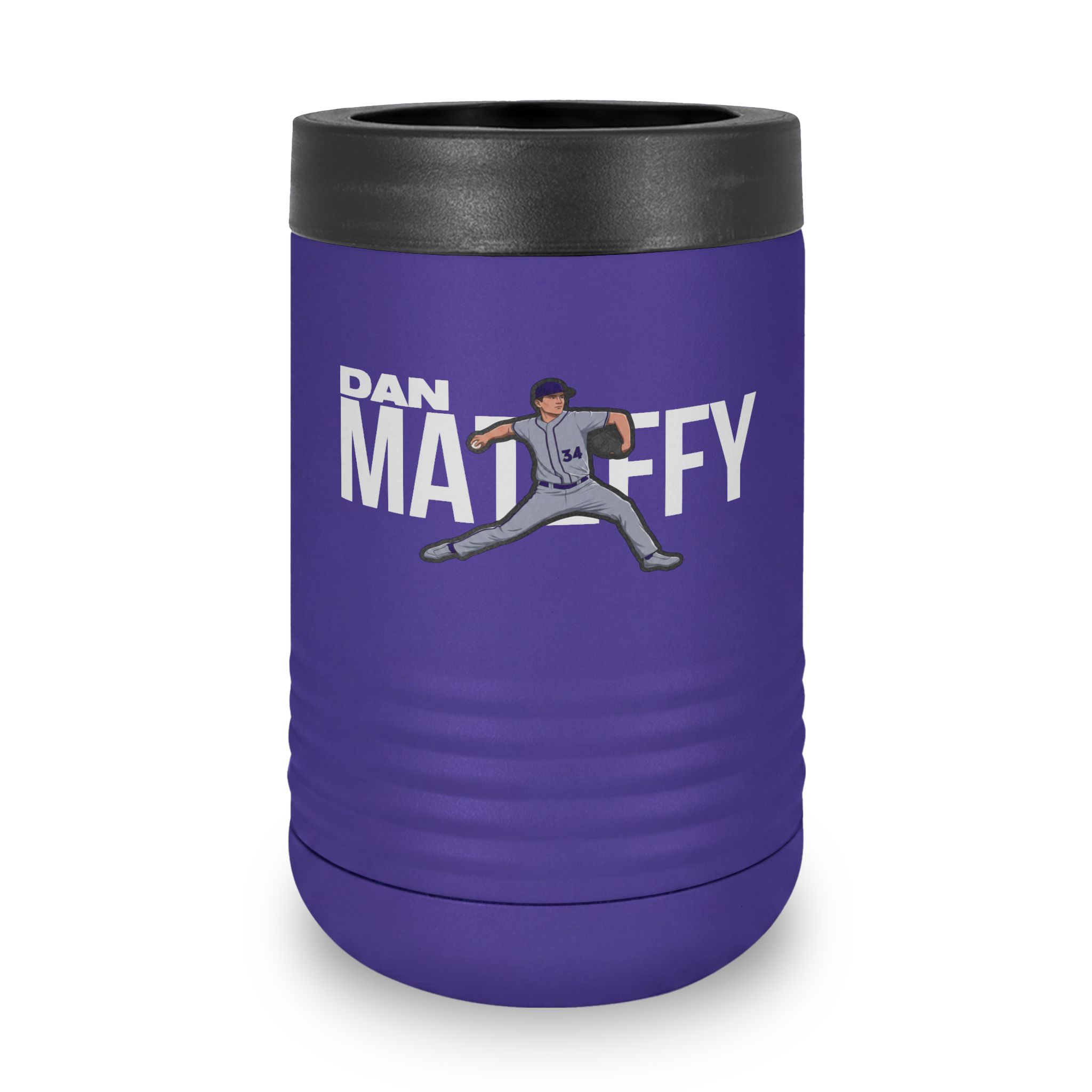 Stainless Can Cooler — character_player_name in Purple
