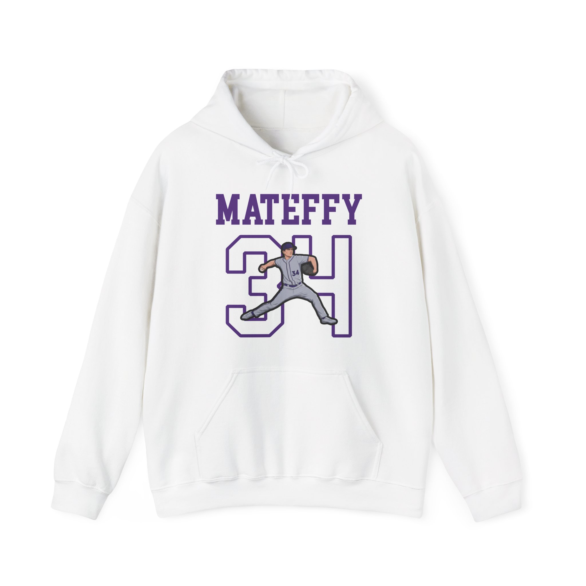 Hoodie — character_shirsey in White