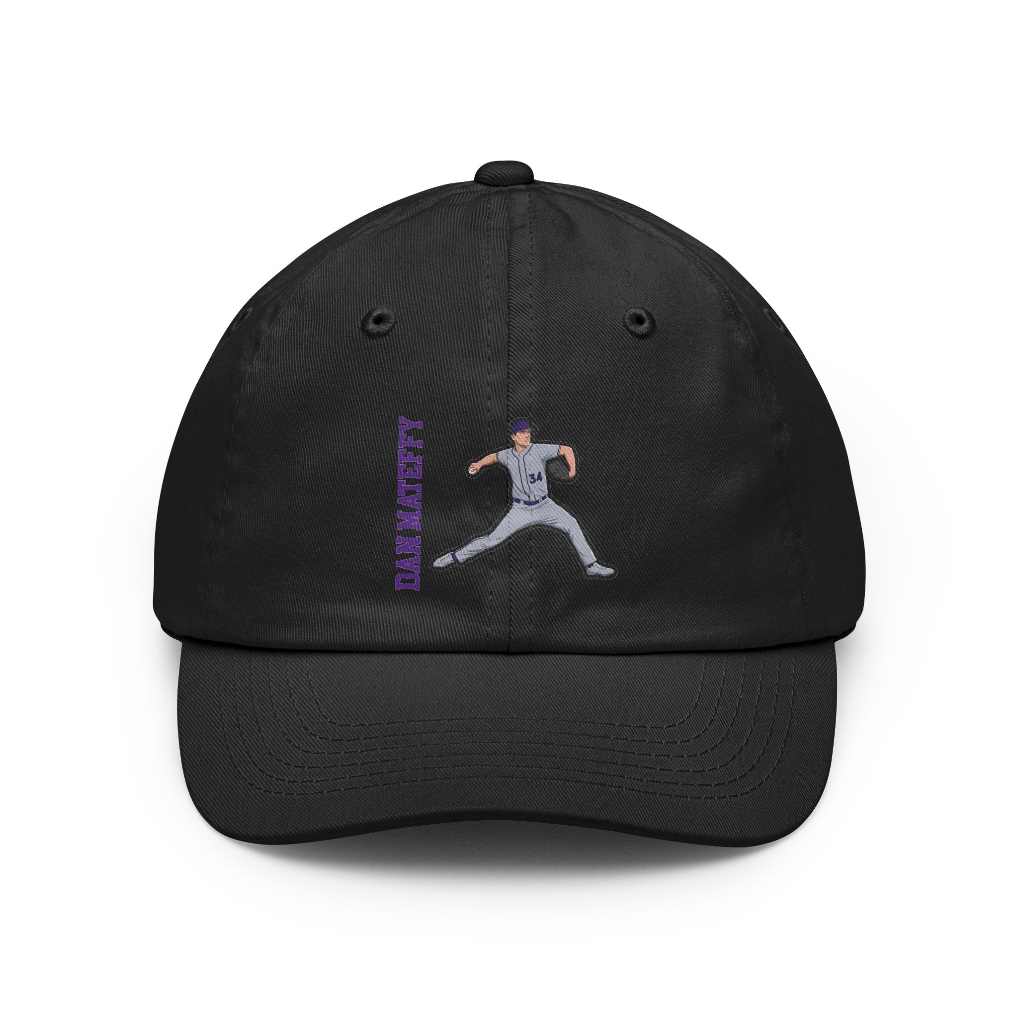 Classic Cap — character_name_vertical in Black