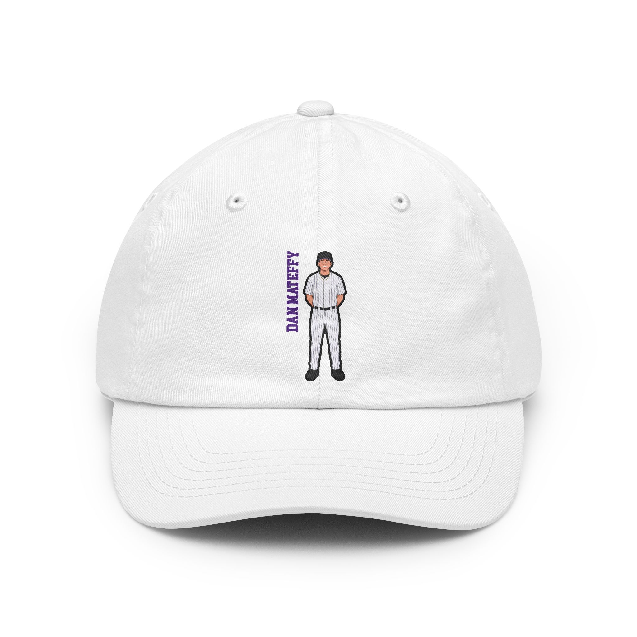 Classic Cap — character_name_vertical in White