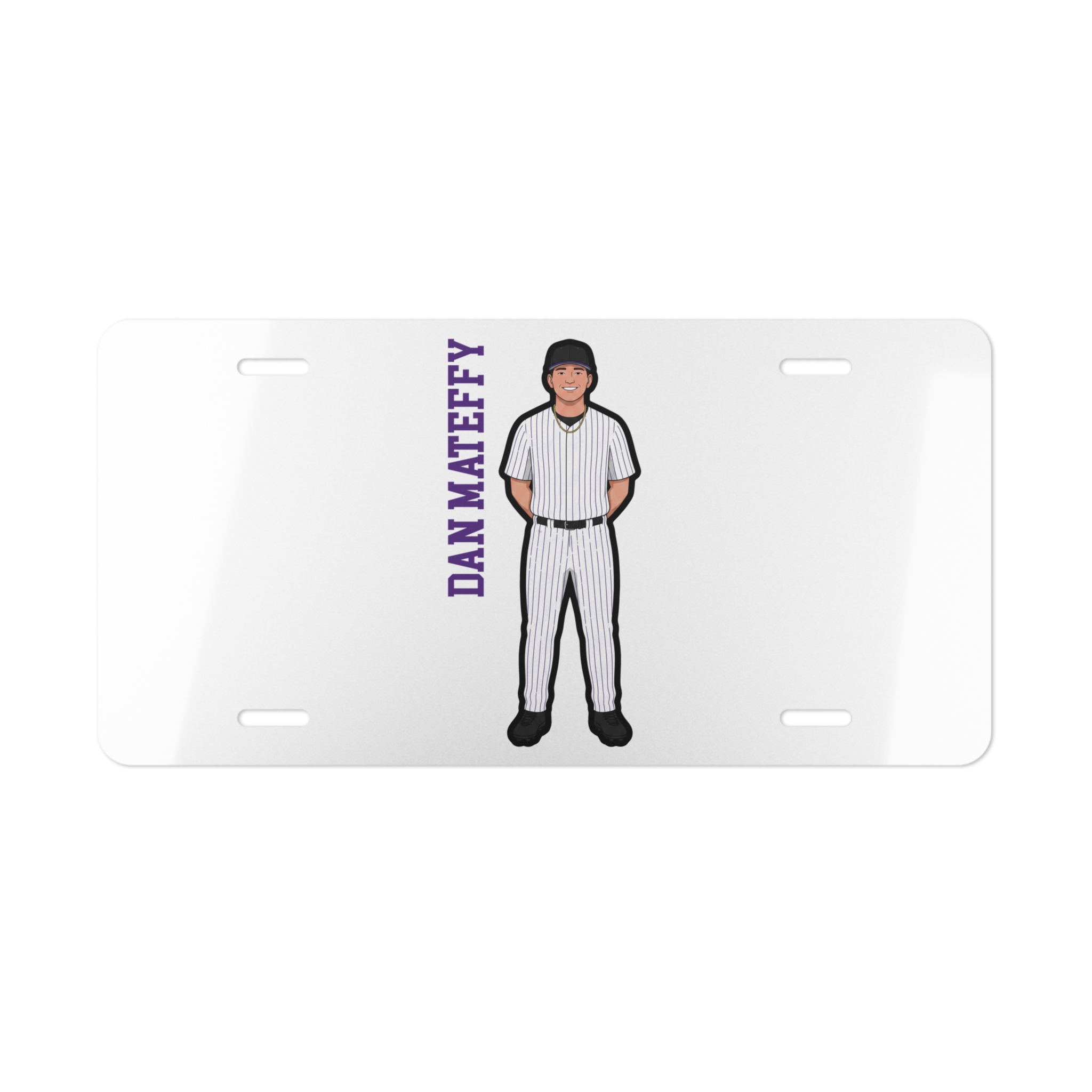 License Plate — character_name_vertical in Classic