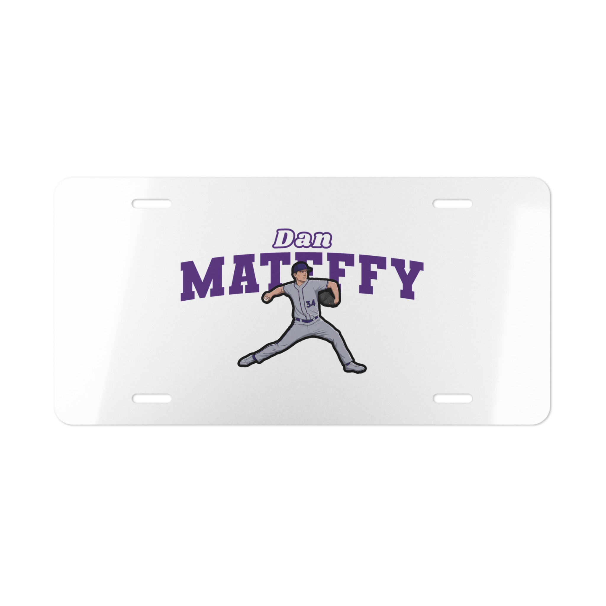 License Plate — character_name_arch in Classic