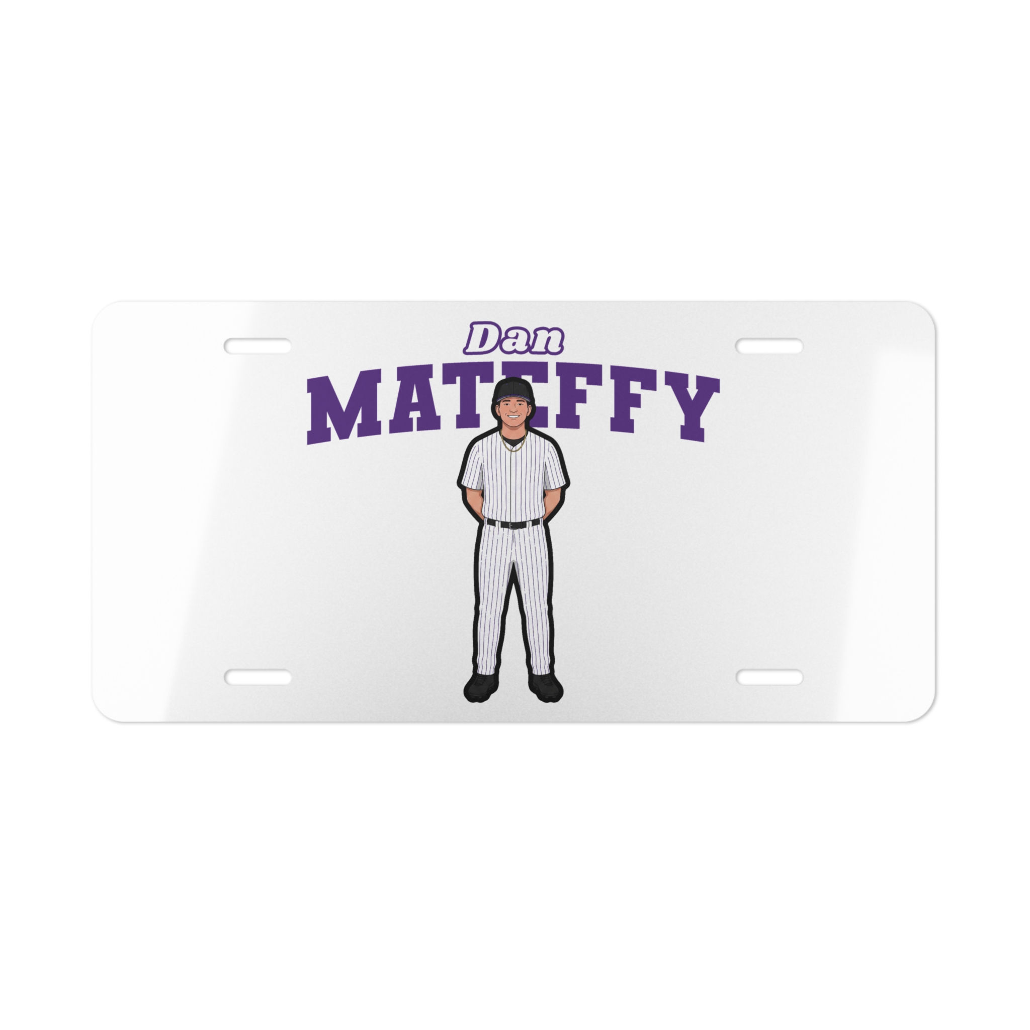 License Plate — character_name_arch in Classic