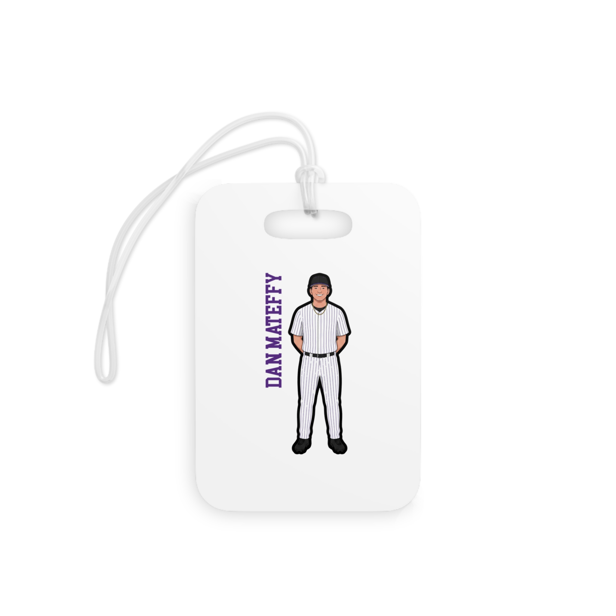Bag Tag — character_name_vertical in Classic