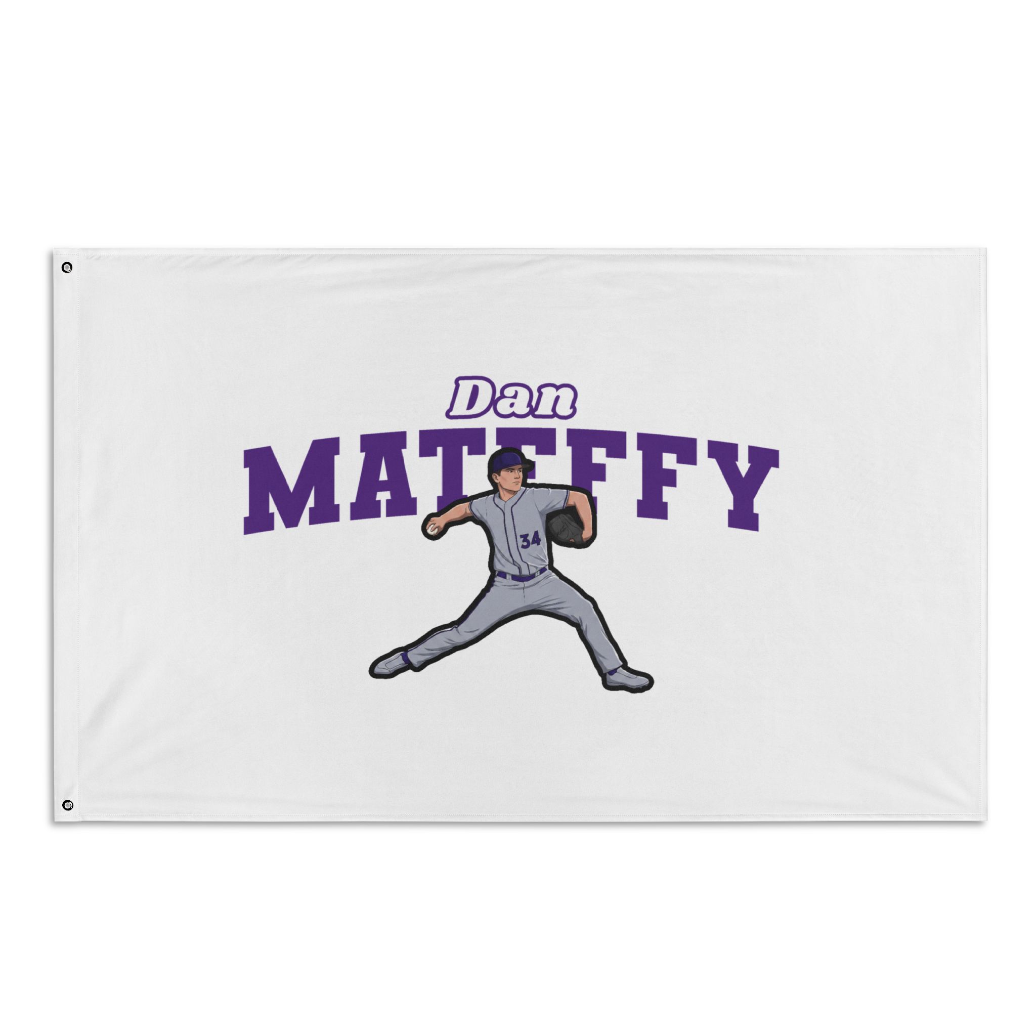 Flag (35 × 56 in) — character_name_arch in Classic