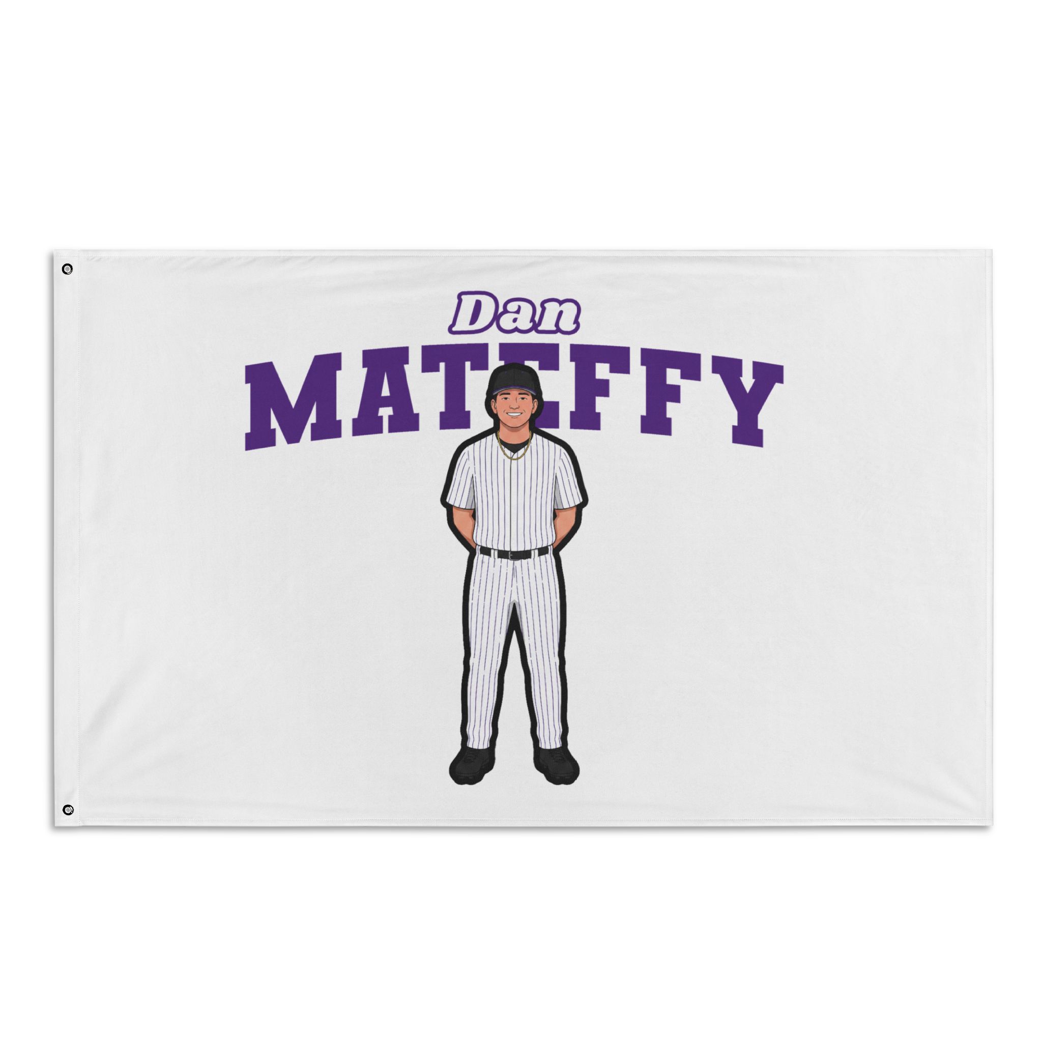 Flag (35 × 56 in) — character_name_arch in Classic