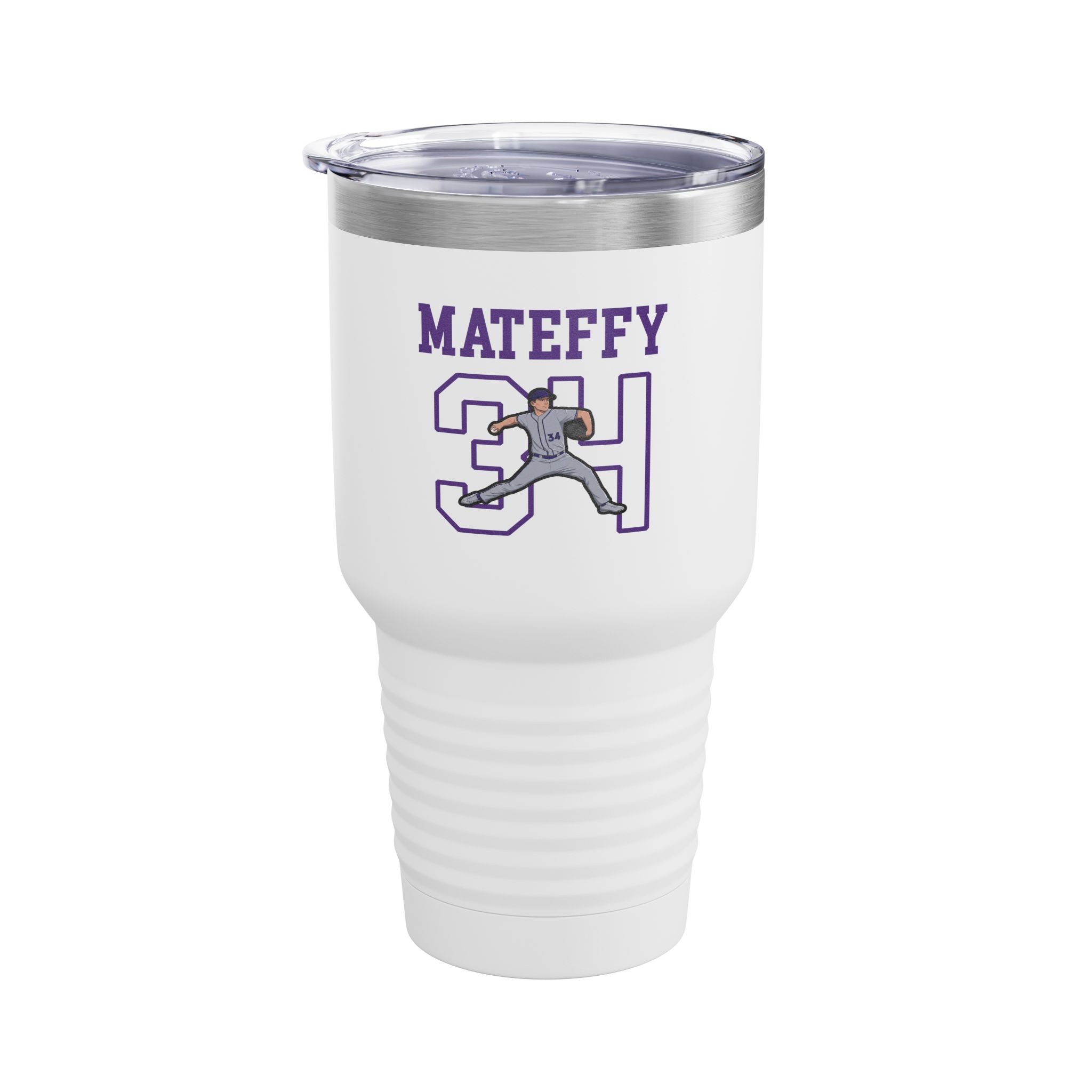 30oz Tumbler — character_shirsey in White