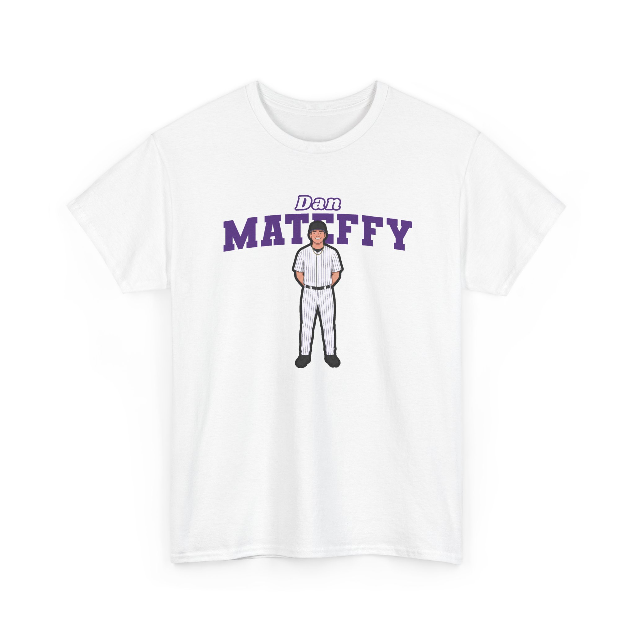 Tee — character_name_arch in White