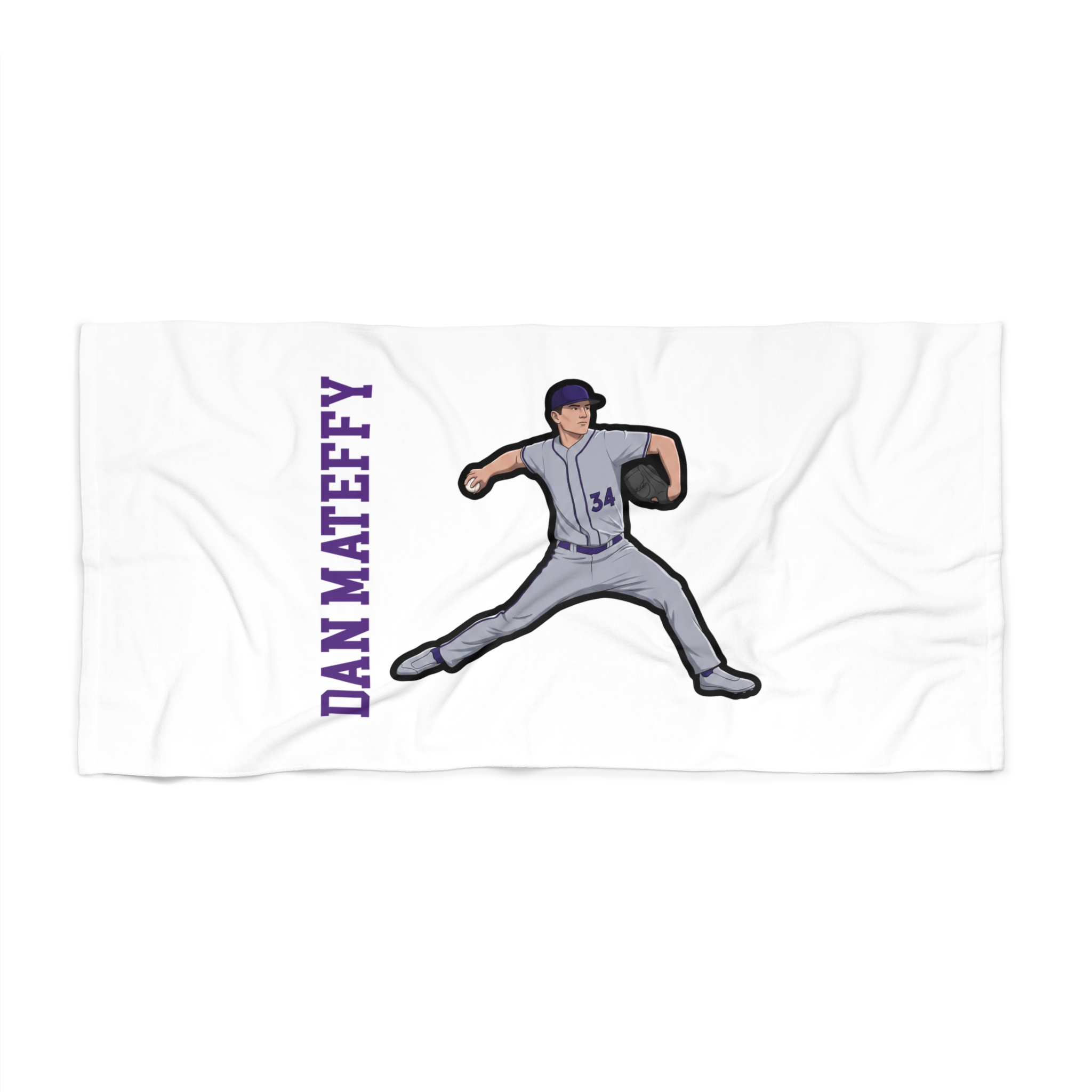 Beach Towel — character_name_vertical in Classic