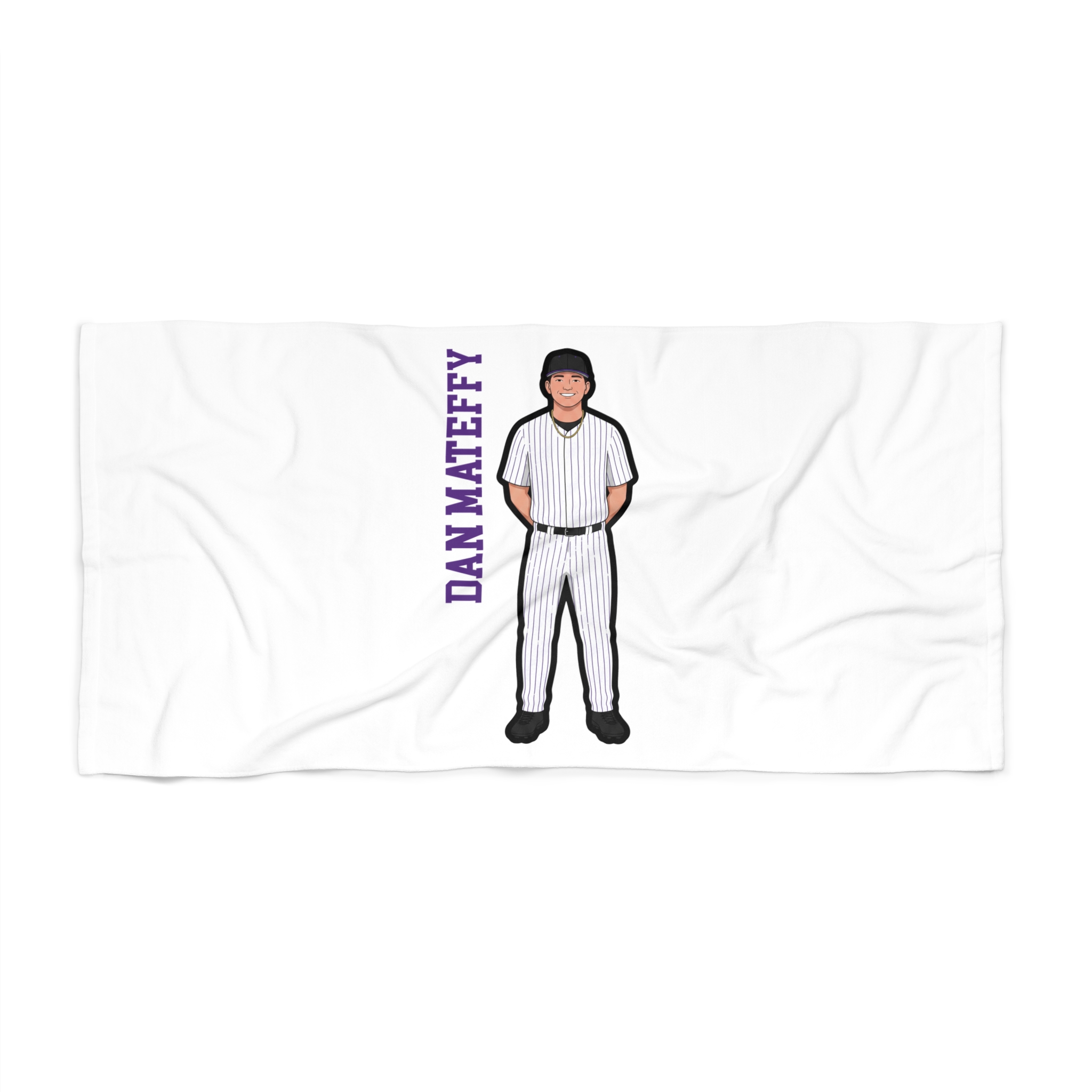 Beach Towel — character_name_vertical in Classic