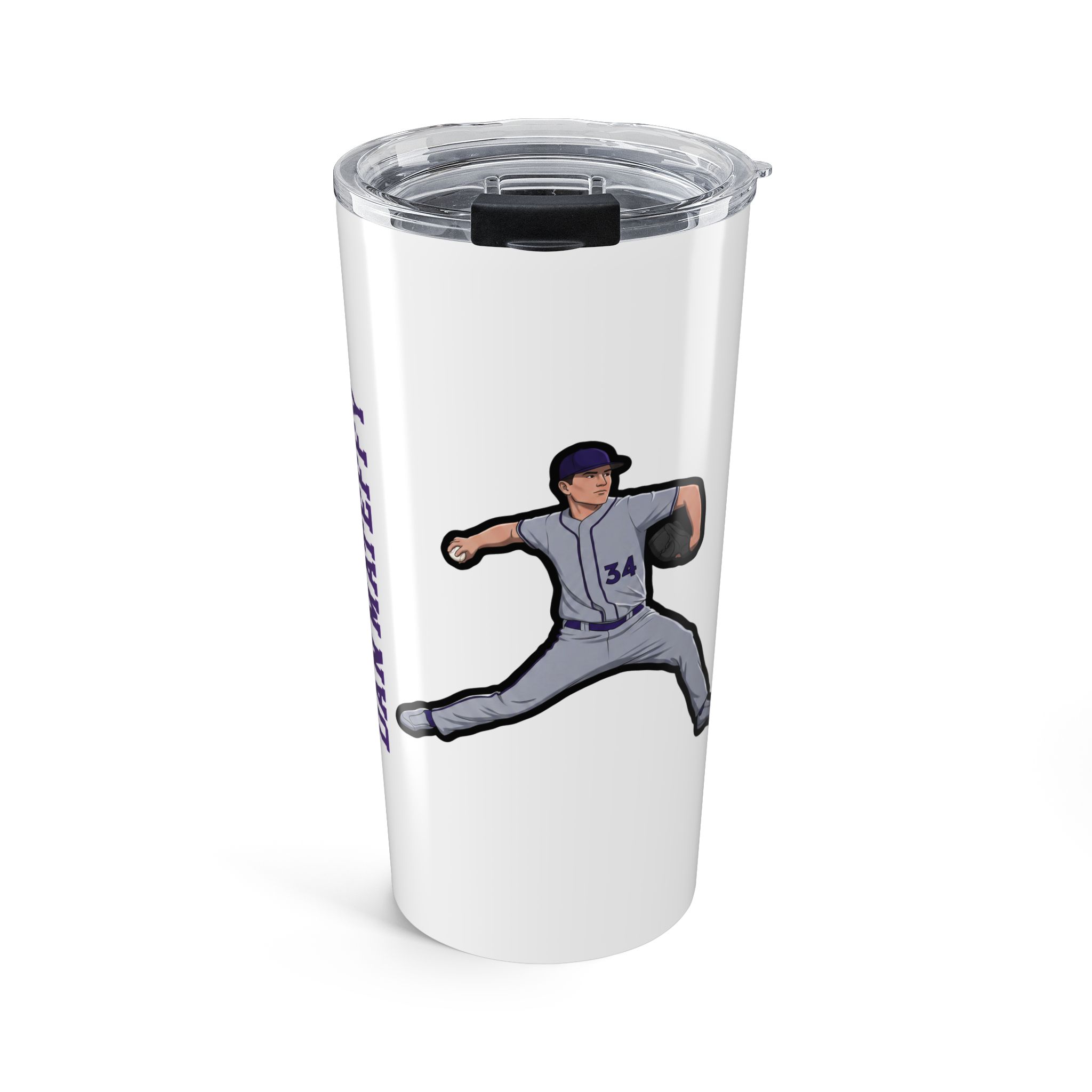 20oz Tumbler — character_name_vertical in Classic