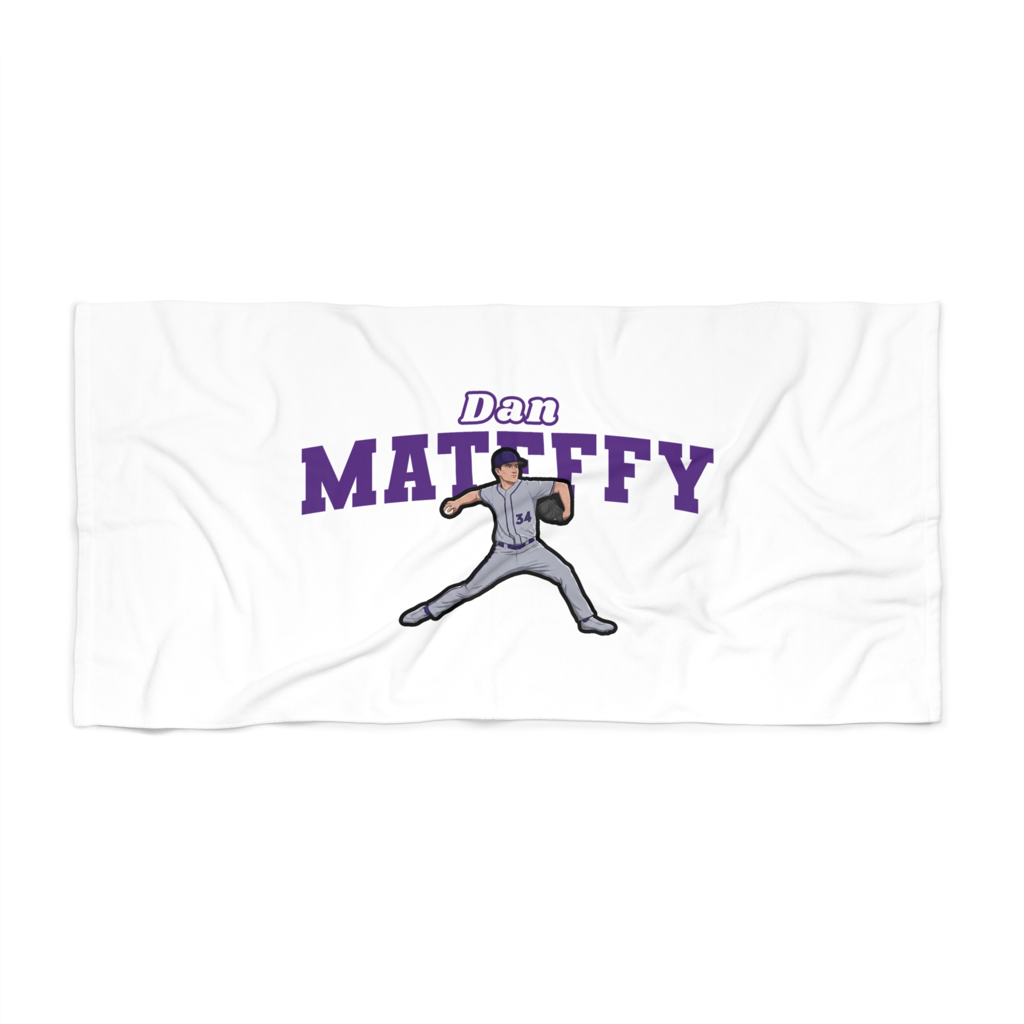 Beach Towel — character_name_arch in Classic