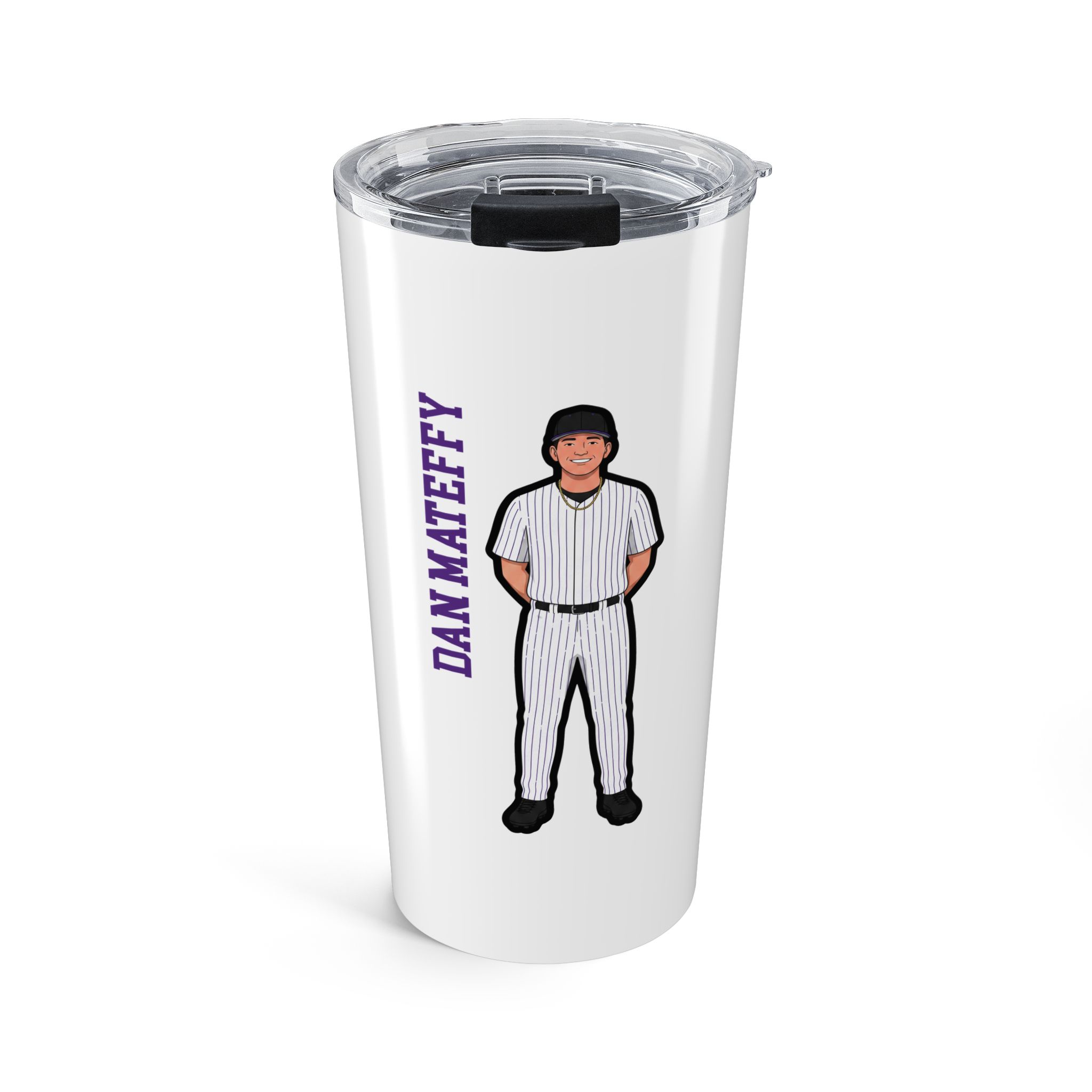 20oz Tumbler — character_name_vertical in Classic