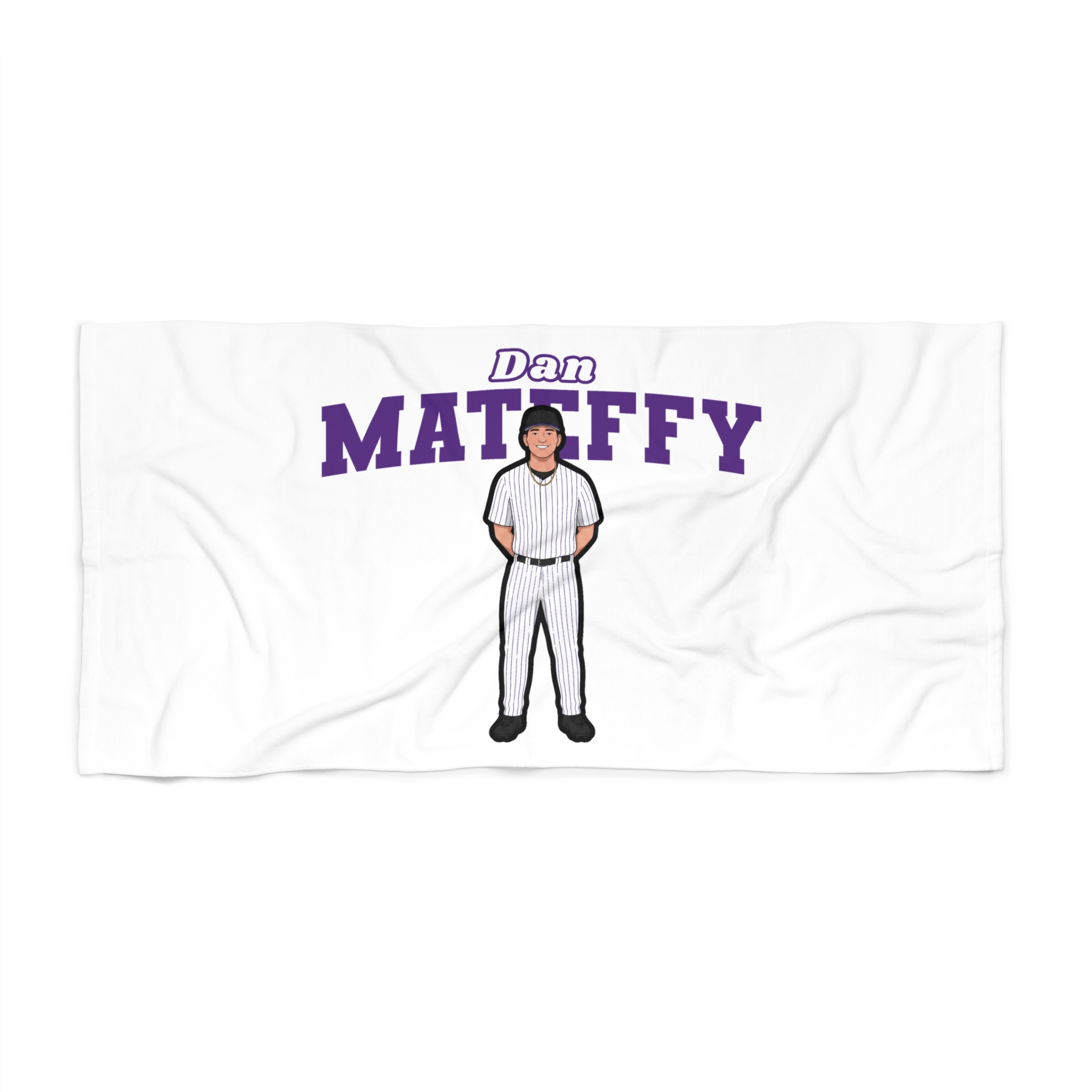 Beach Towel — character_name_arch in Classic