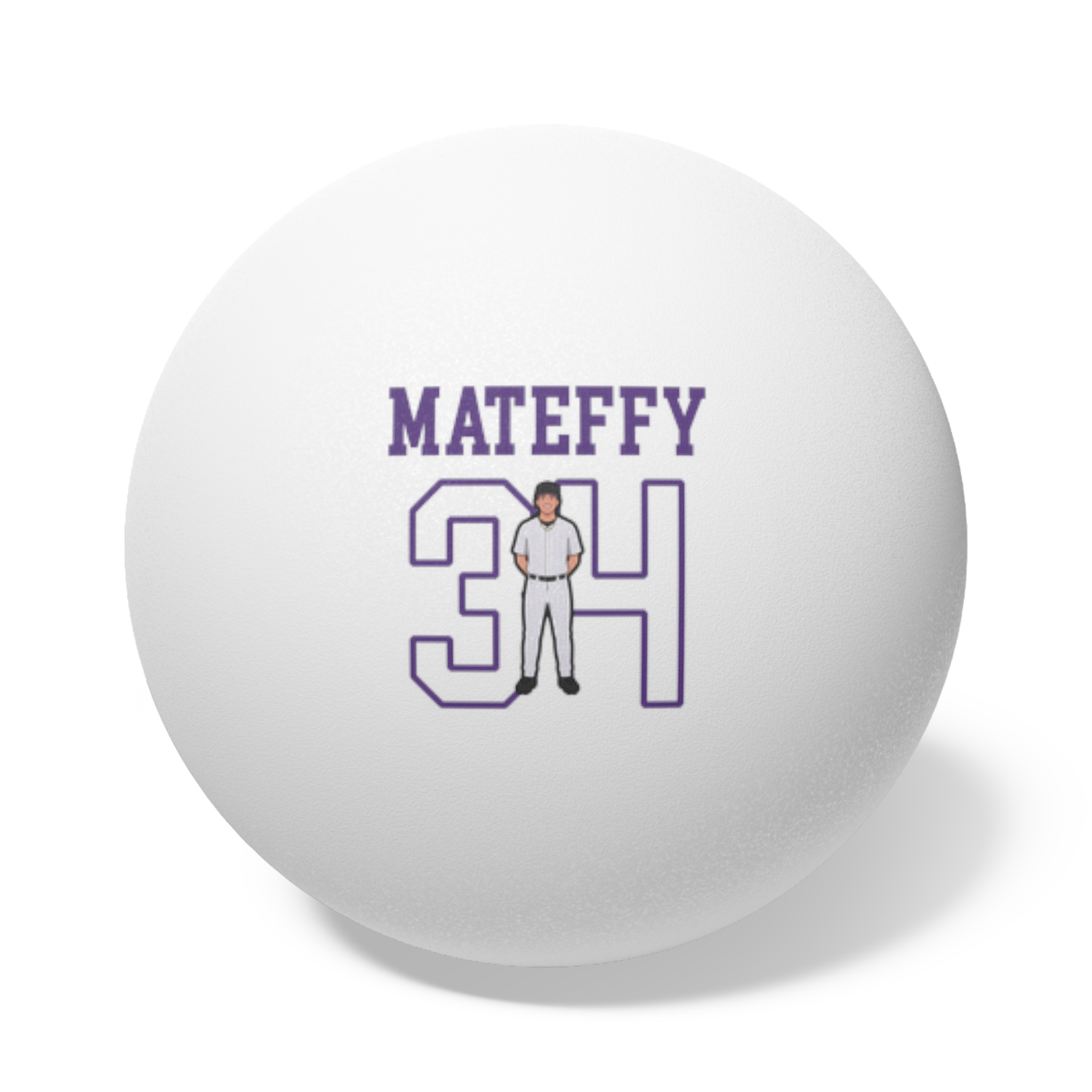 Ping Pong Balls, 6 pcs — character_shirsey in White