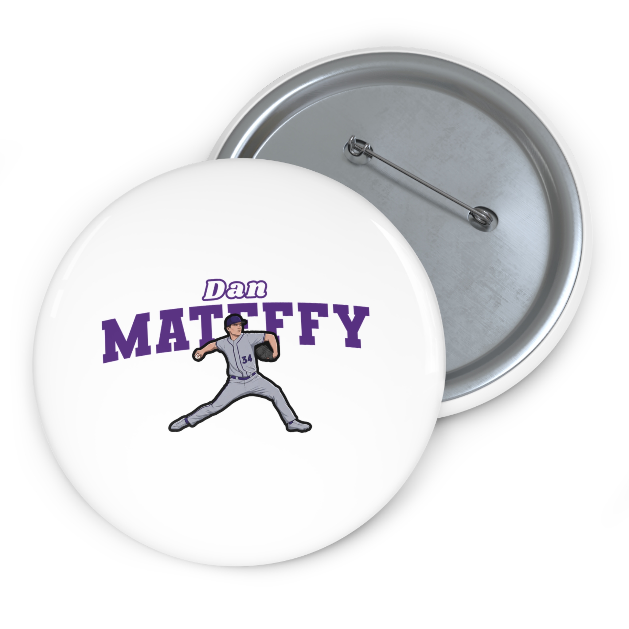 Game Day Pin — character_name_arch in Classic