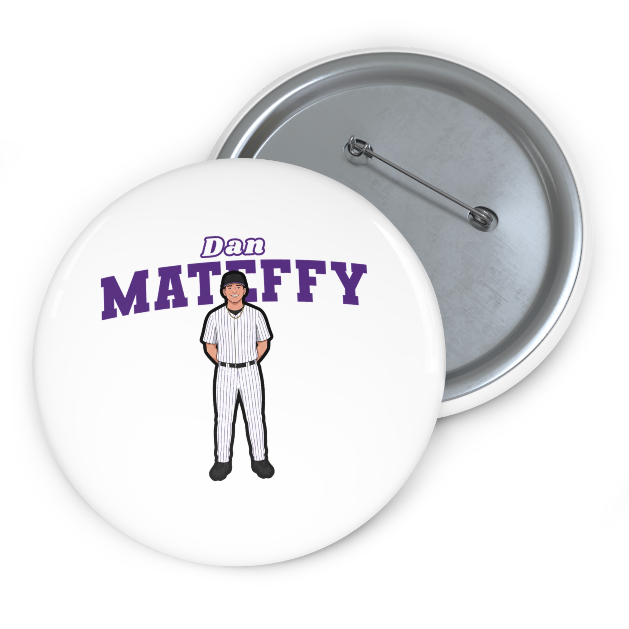 Game Day Pin — character_name_arch in Classic