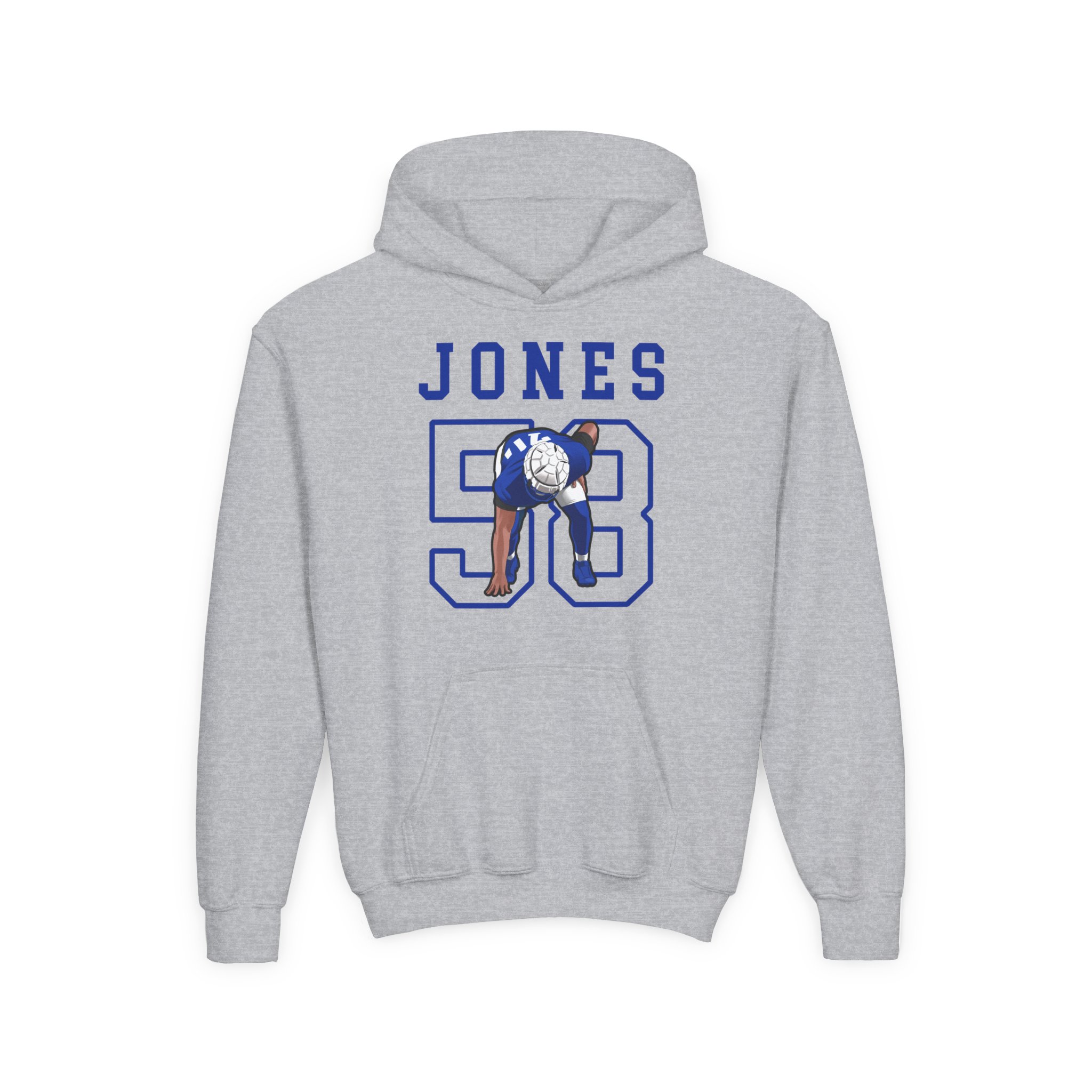 Youth Hoodie — character_shirsey in Grey
