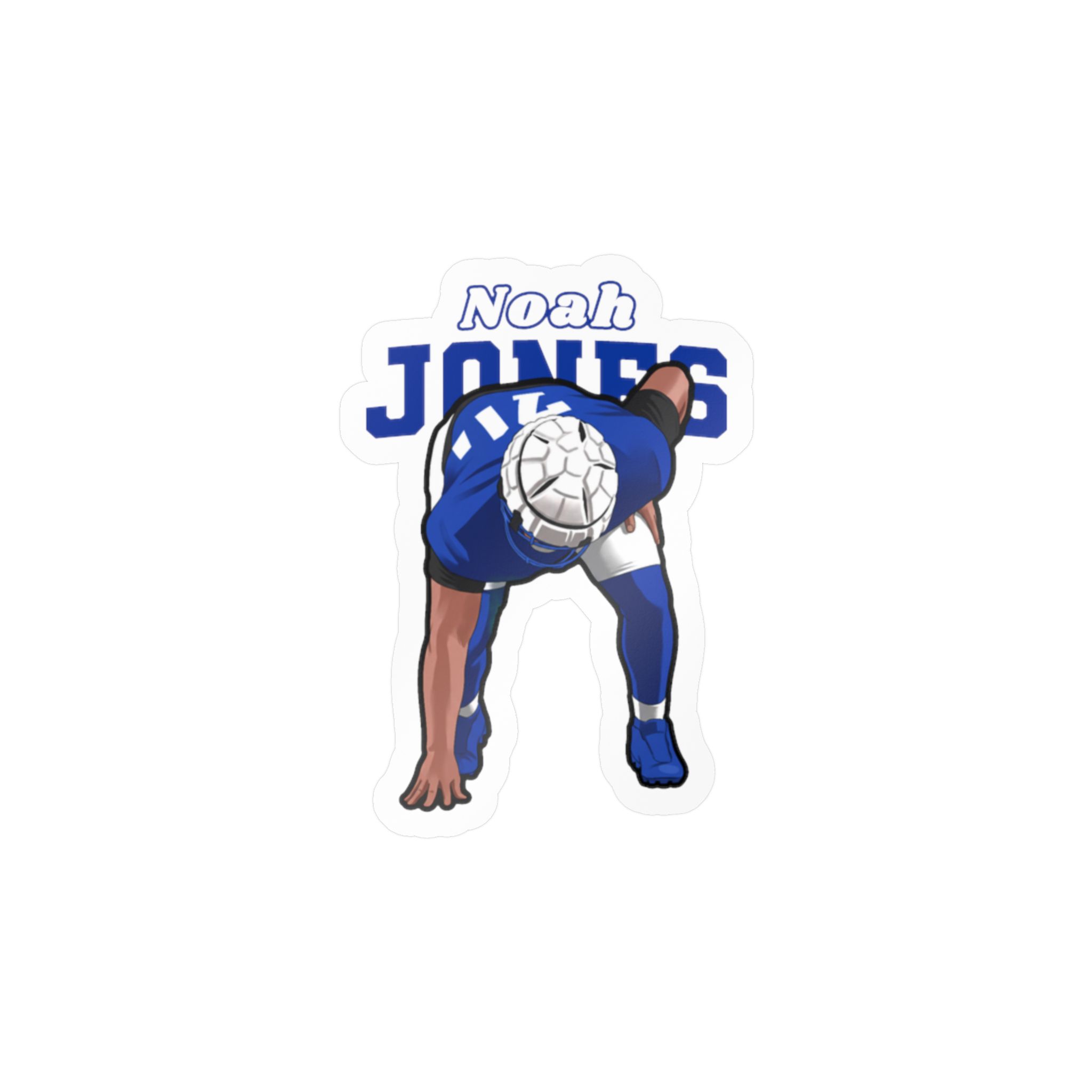 Vinyl Sticker — character_name_arch in Classic