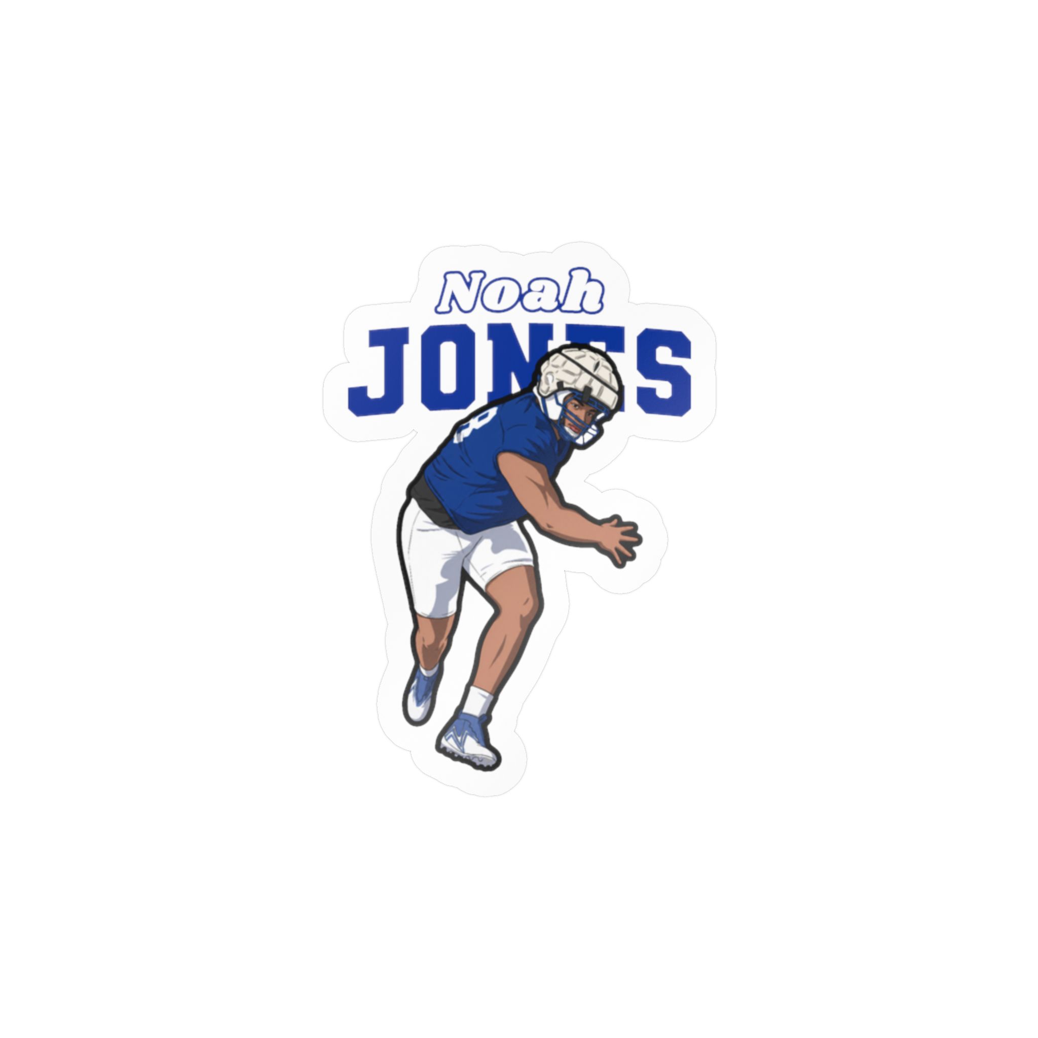 Vinyl Sticker — character_name_arch in Classic