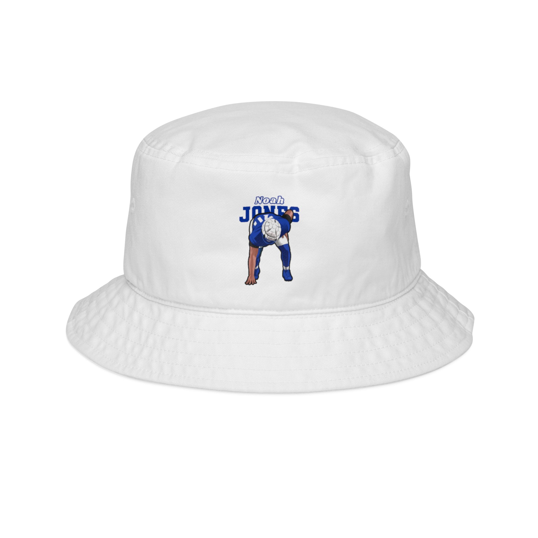 Bucket Hat — character_name_arch in White