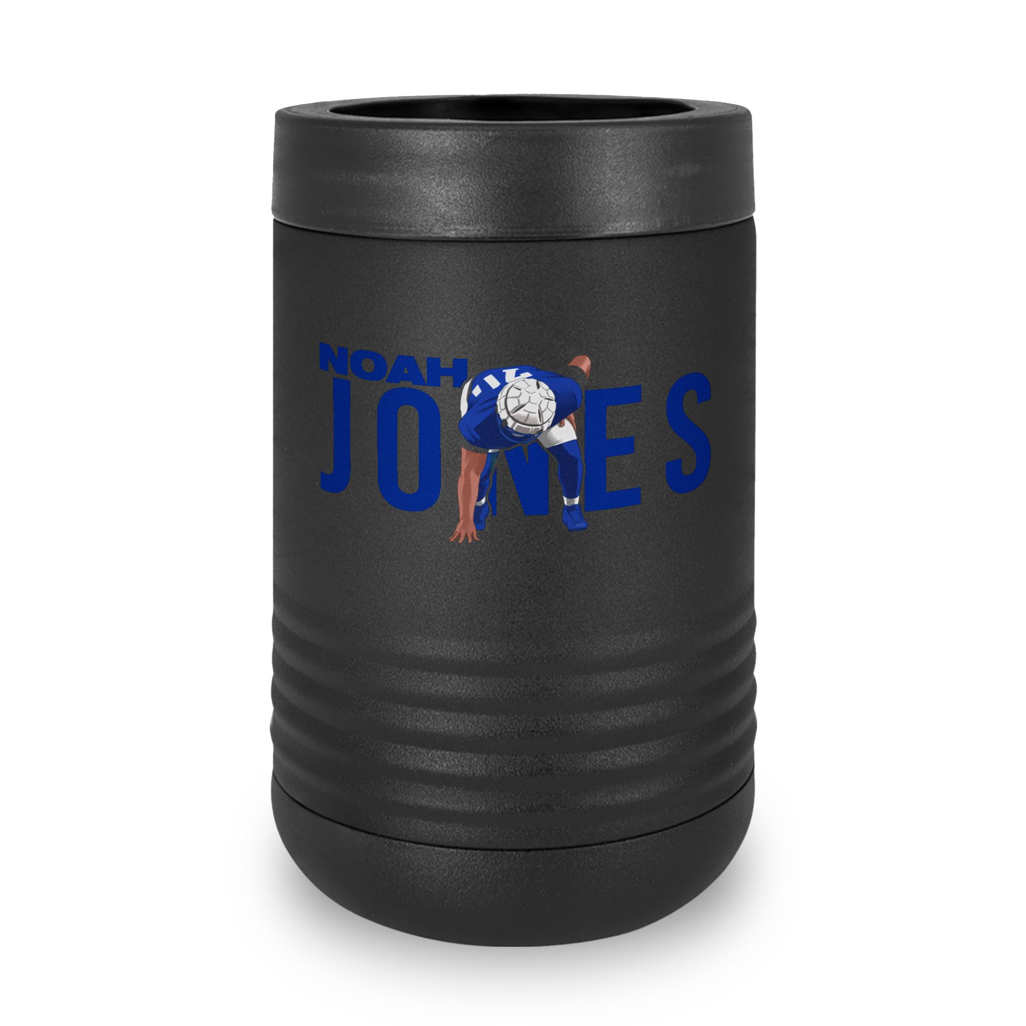Stainless Can Cooler — character_player_name in Black