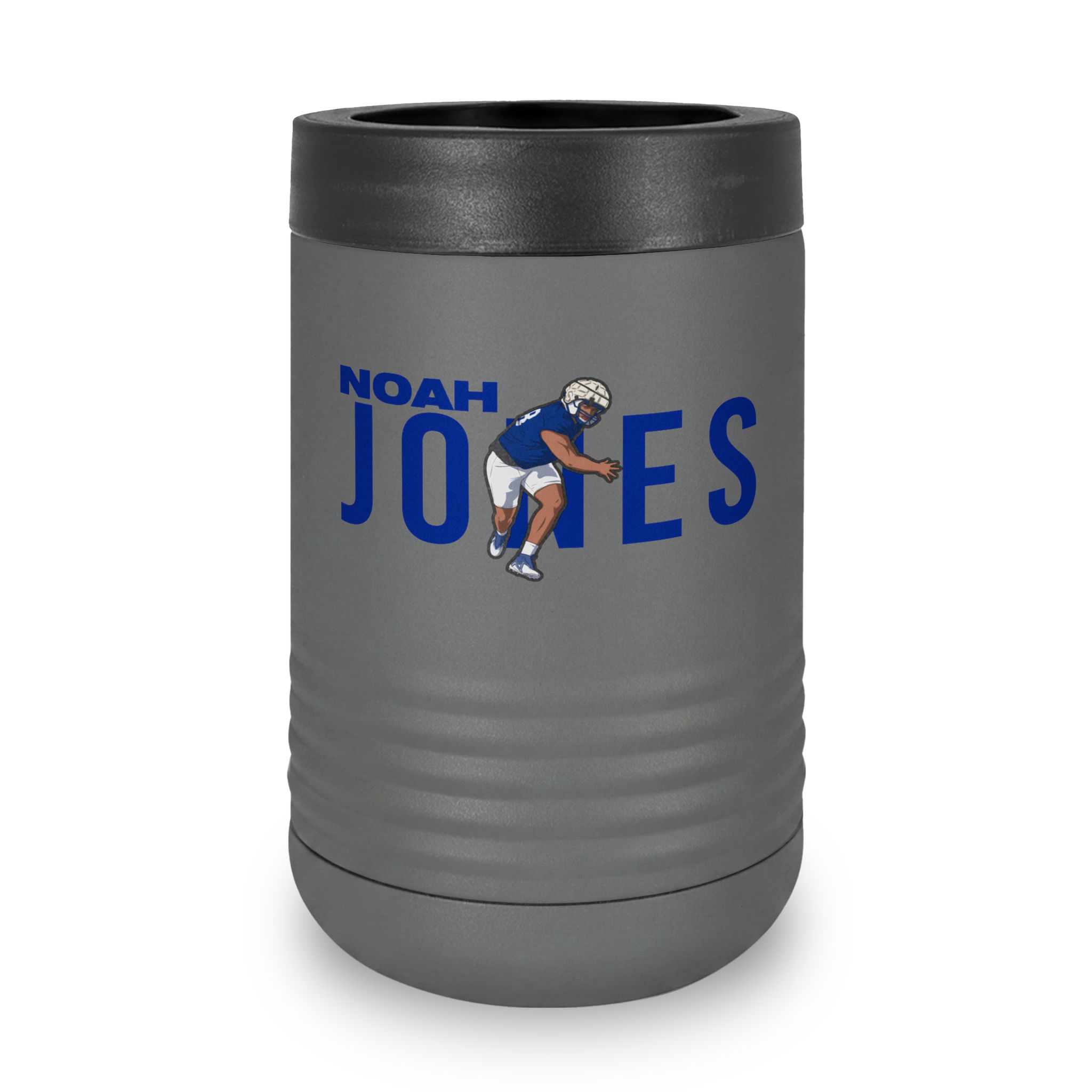 Stainless Can Cooler — character_player_name in Grey