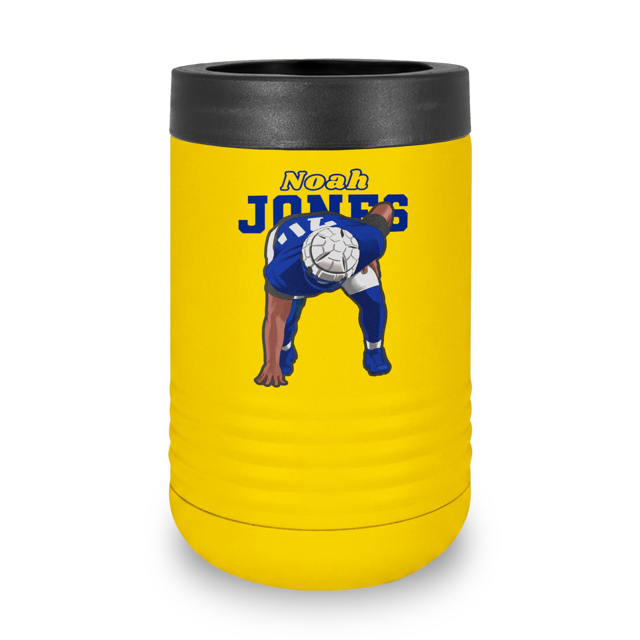 Stainless Can Cooler — character_name_arch in Yellow
