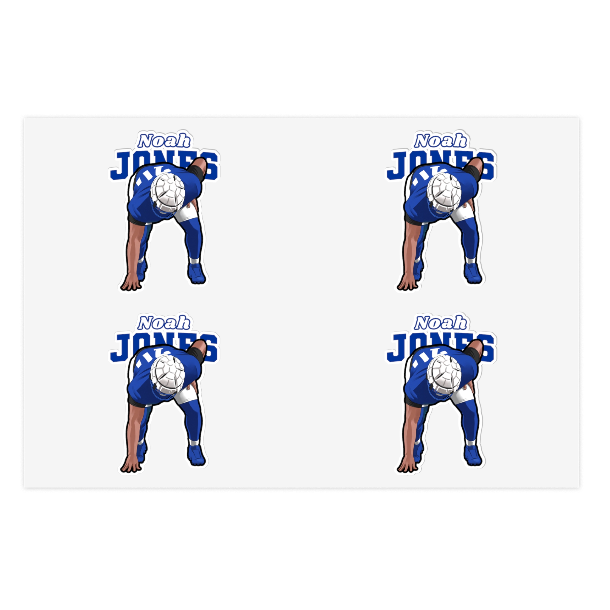 Sticker Sheet — character_name_arch in Classic