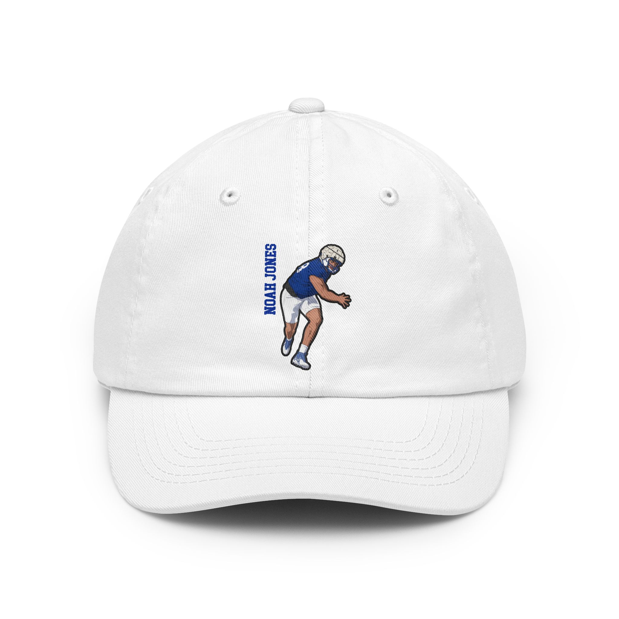 Classic Cap — character_name_vertical in White