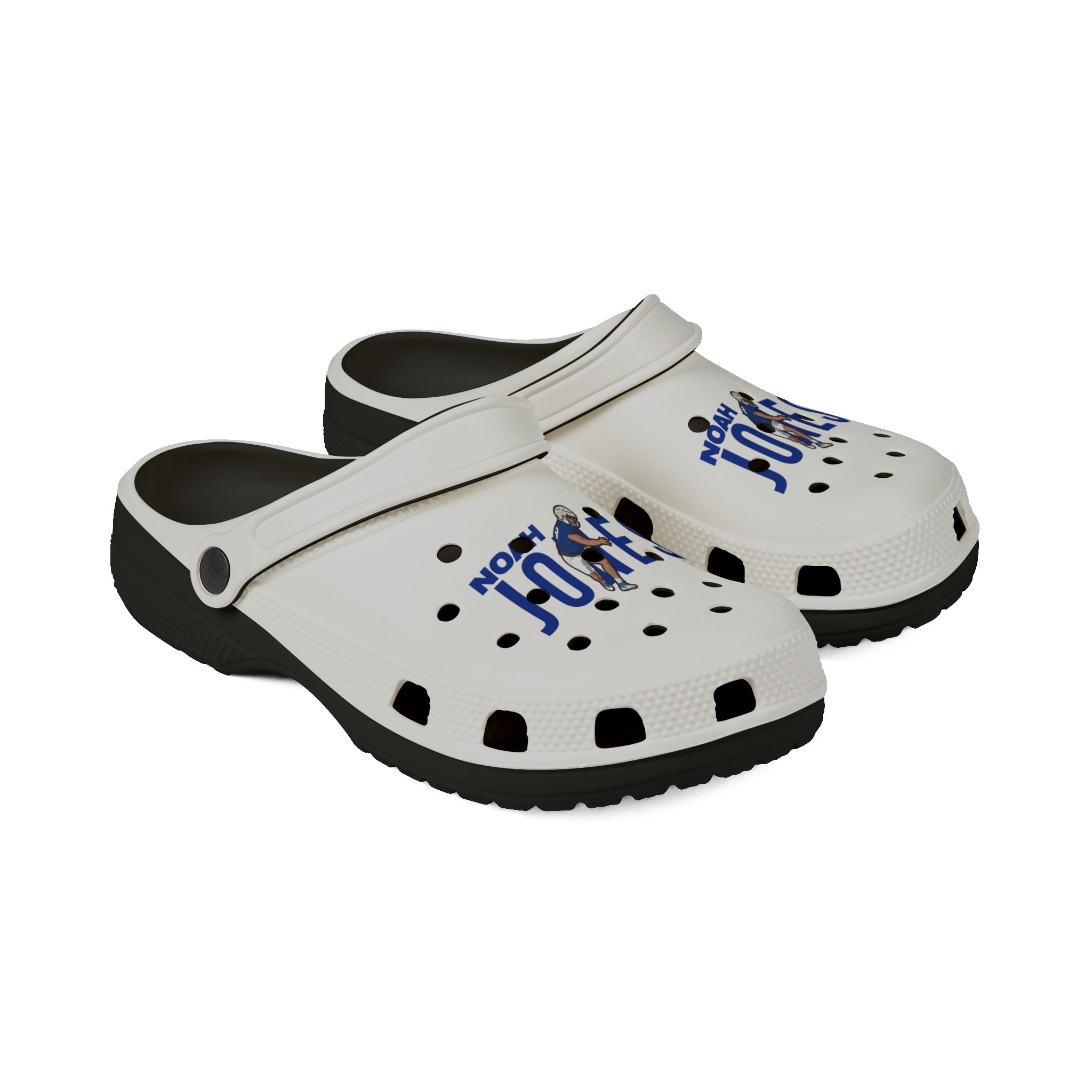 Rubber Clogs — character_player_name in Black