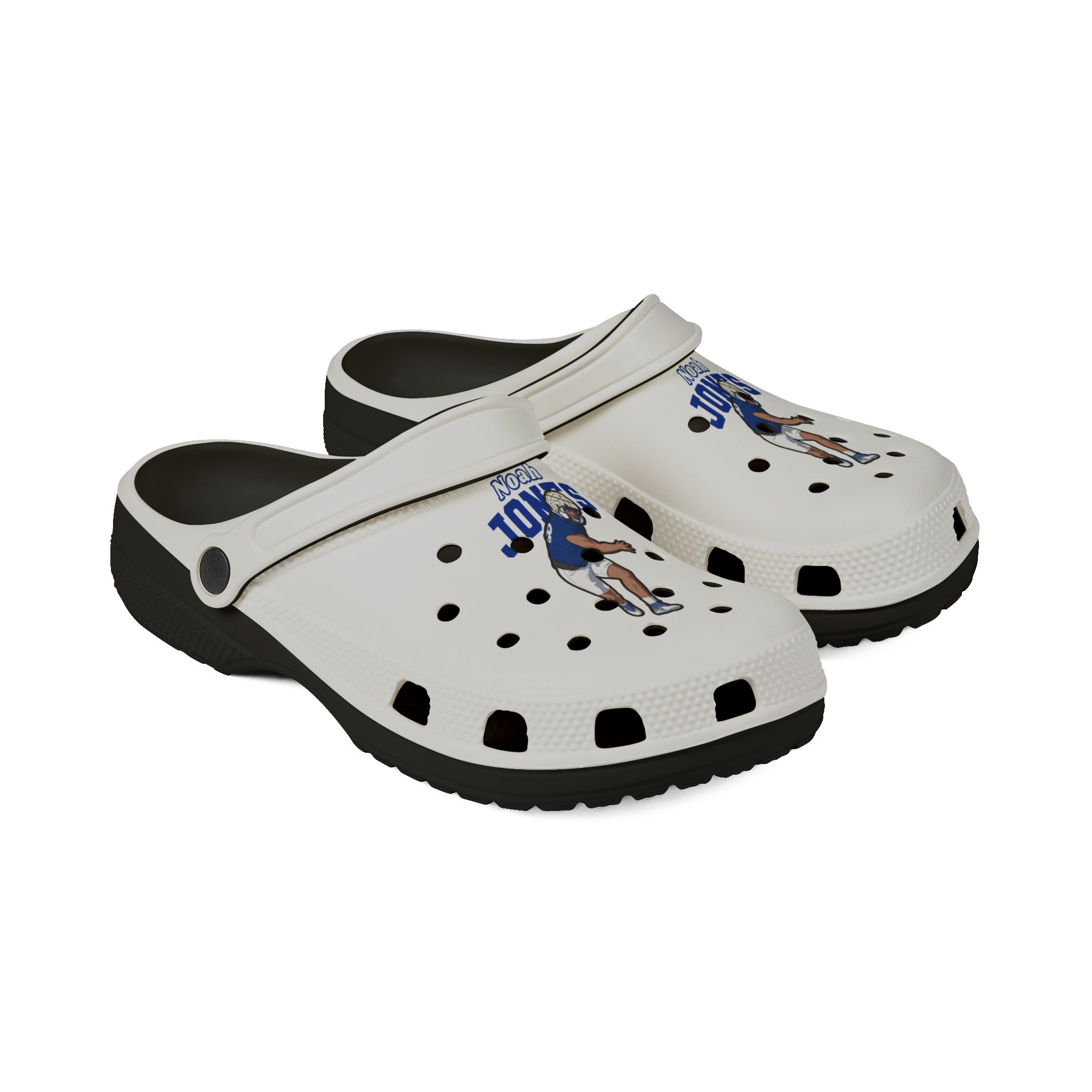 Rubber Clogs — character_name_arch in Black