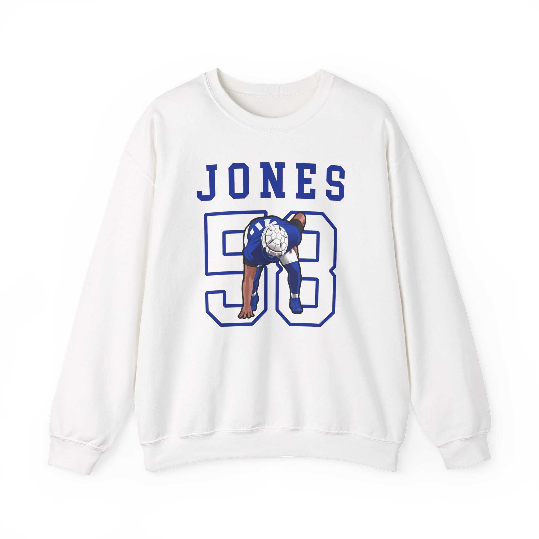 Crewneck Sweatshirt — character_shirsey in White