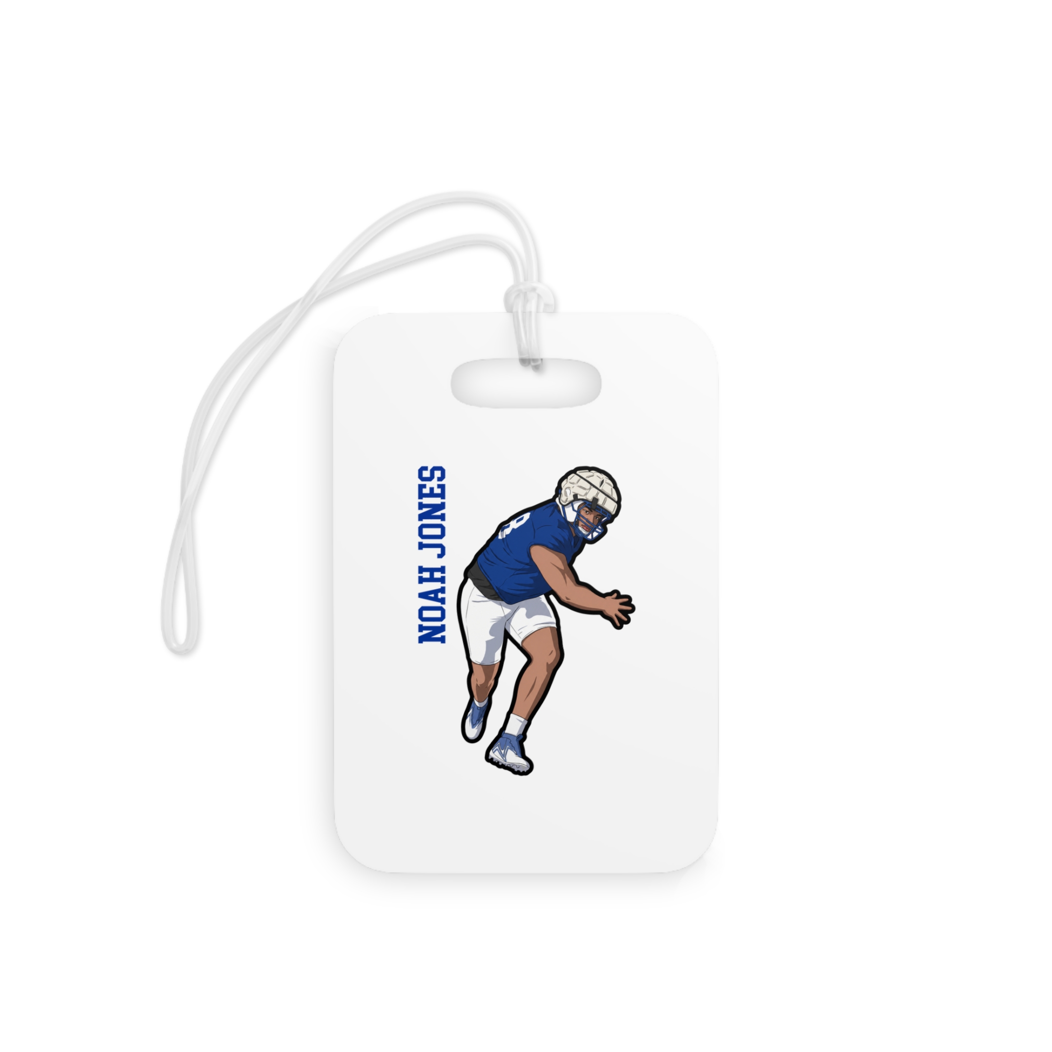 Bag Tag — character_name_vertical in Classic