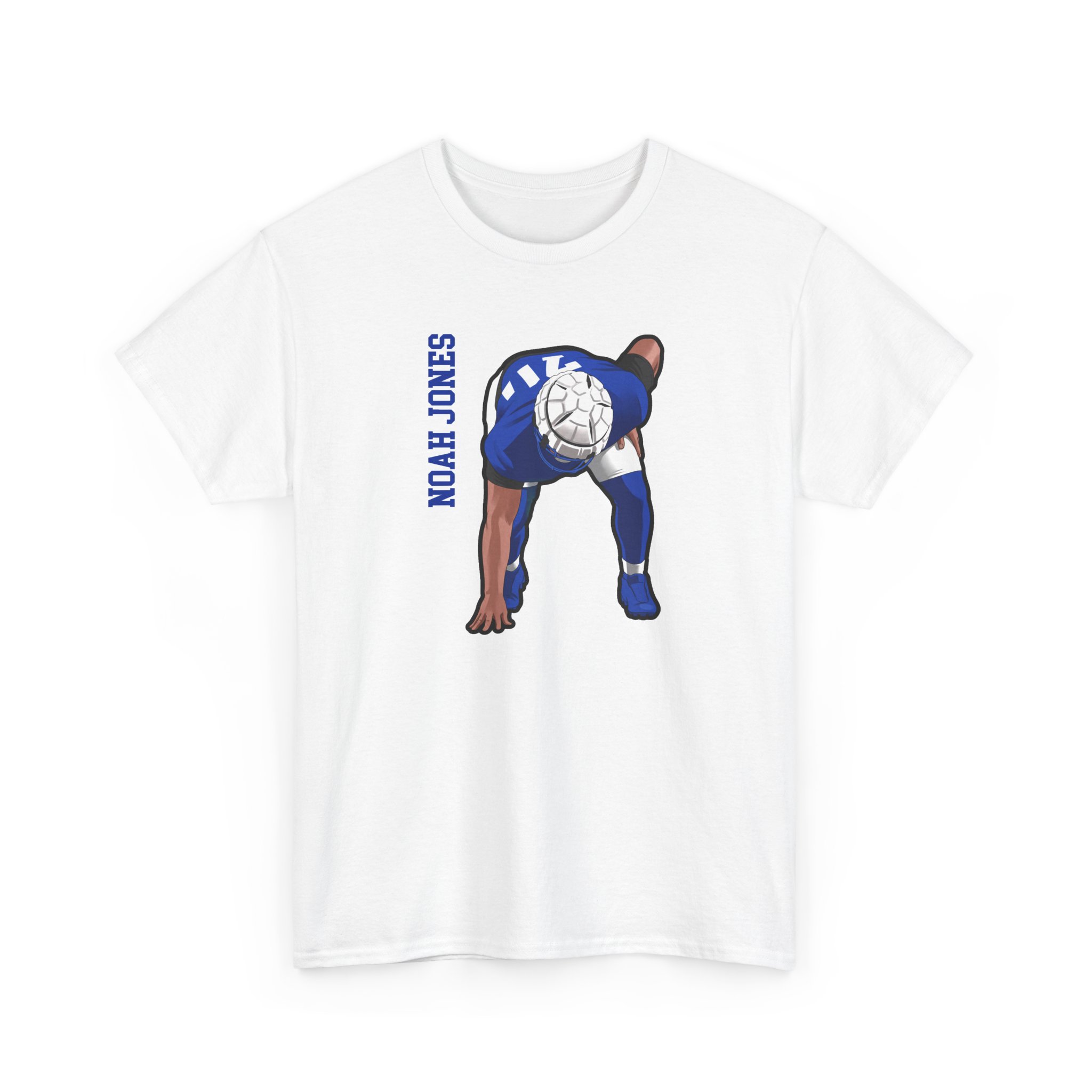 Tee — character_name_vertical in White