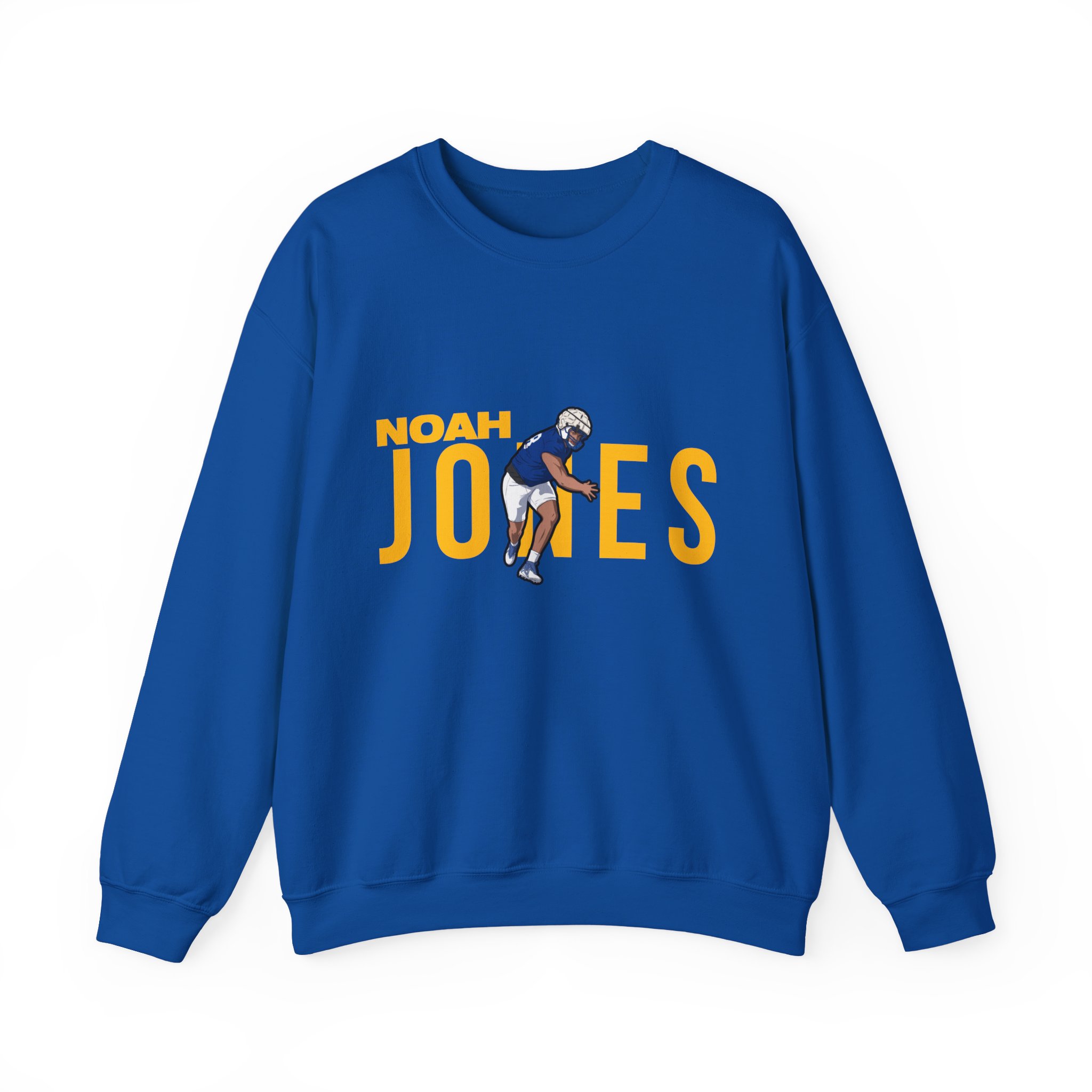 Crewneck Sweatshirt — character_player_name in Royal