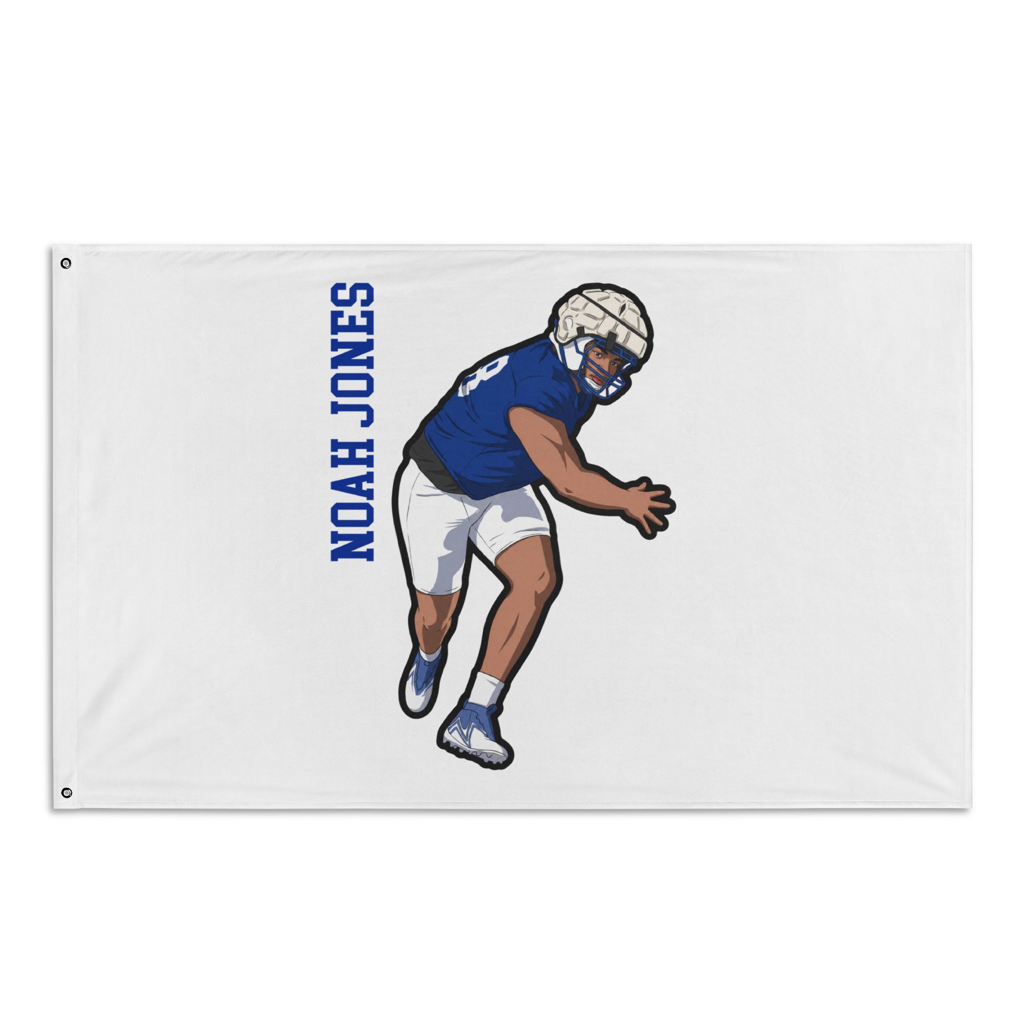 Flag (35 × 56 in) — character_name_vertical in Classic