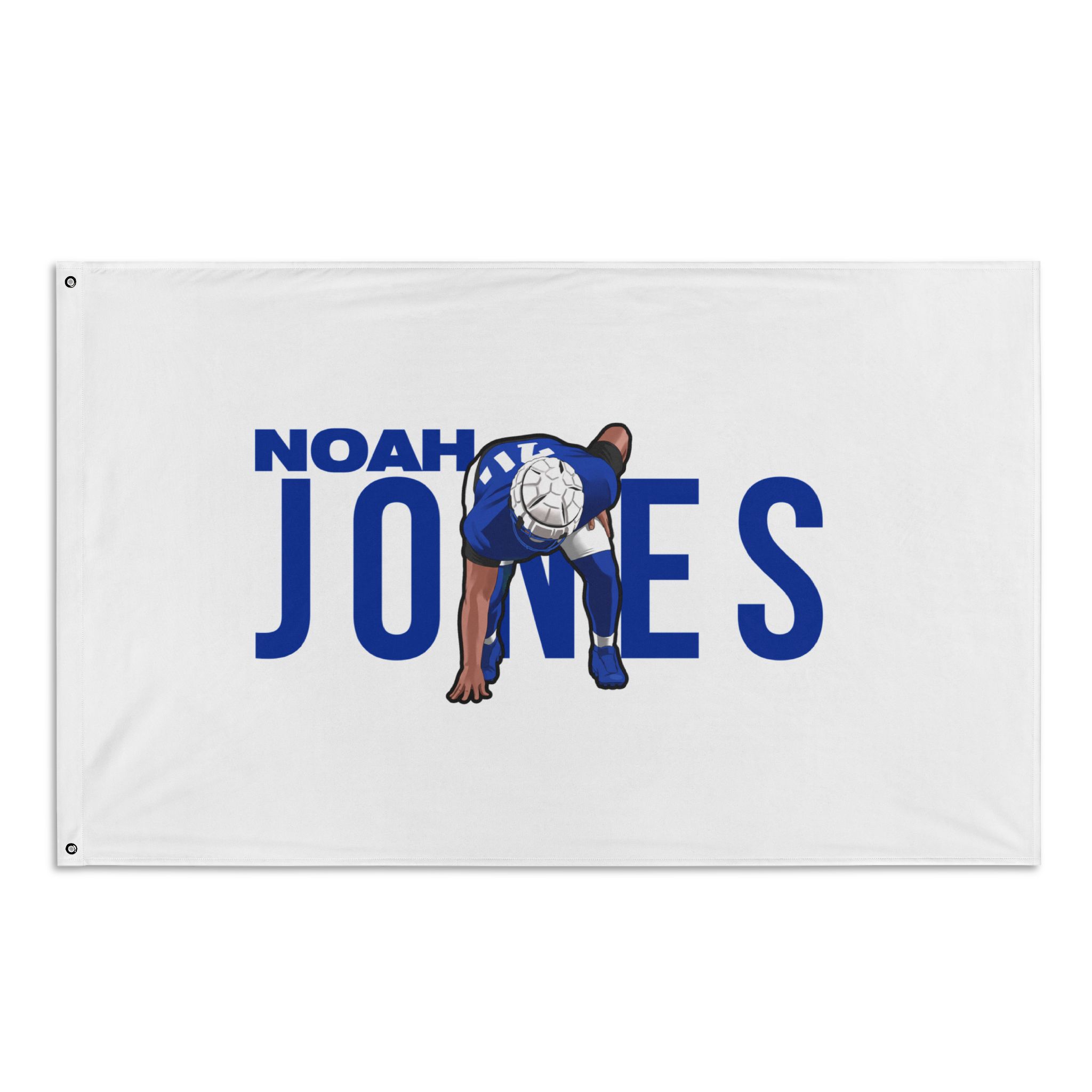 Flag (35 × 56 in) — character_player_name in Classic