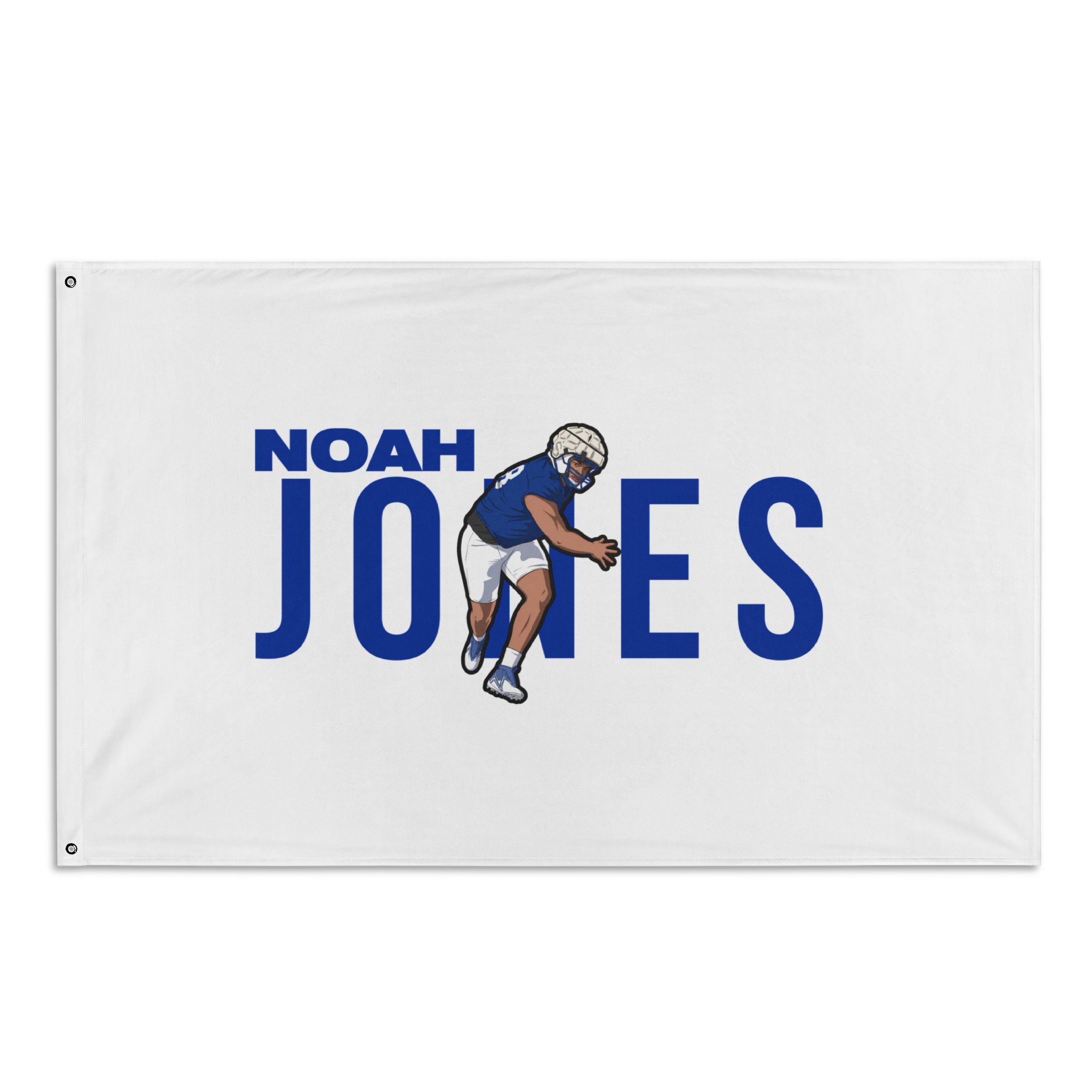 Flag (35 × 56 in) — character_player_name in Classic